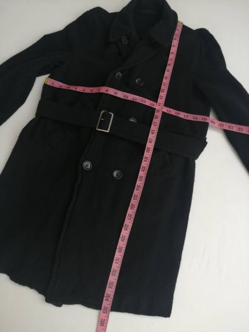 Comme des Garcons Homme Plus GRAIL🔥AD2000 Comme Des Garcons Homme Plus Black Wool Trench Size US M / EU 48-50 / 2 - 12 Thumbnail