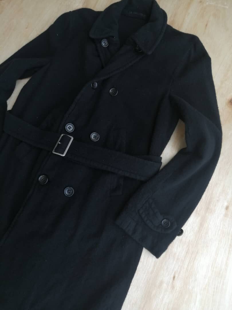 Comme des Garcons Homme Plus GRAIL🔥AD2000 Comme Des Garcons Homme Plus Black Wool Trench Size US M / EU 48-50 / 2 - 4 Thumbnail