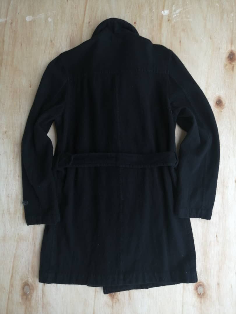 Comme des Garcons Homme Plus GRAIL🔥AD2000 Comme Des Garcons Homme Plus Black Wool Trench Size US M / EU 48-50 / 2 - 2 Thumbnail