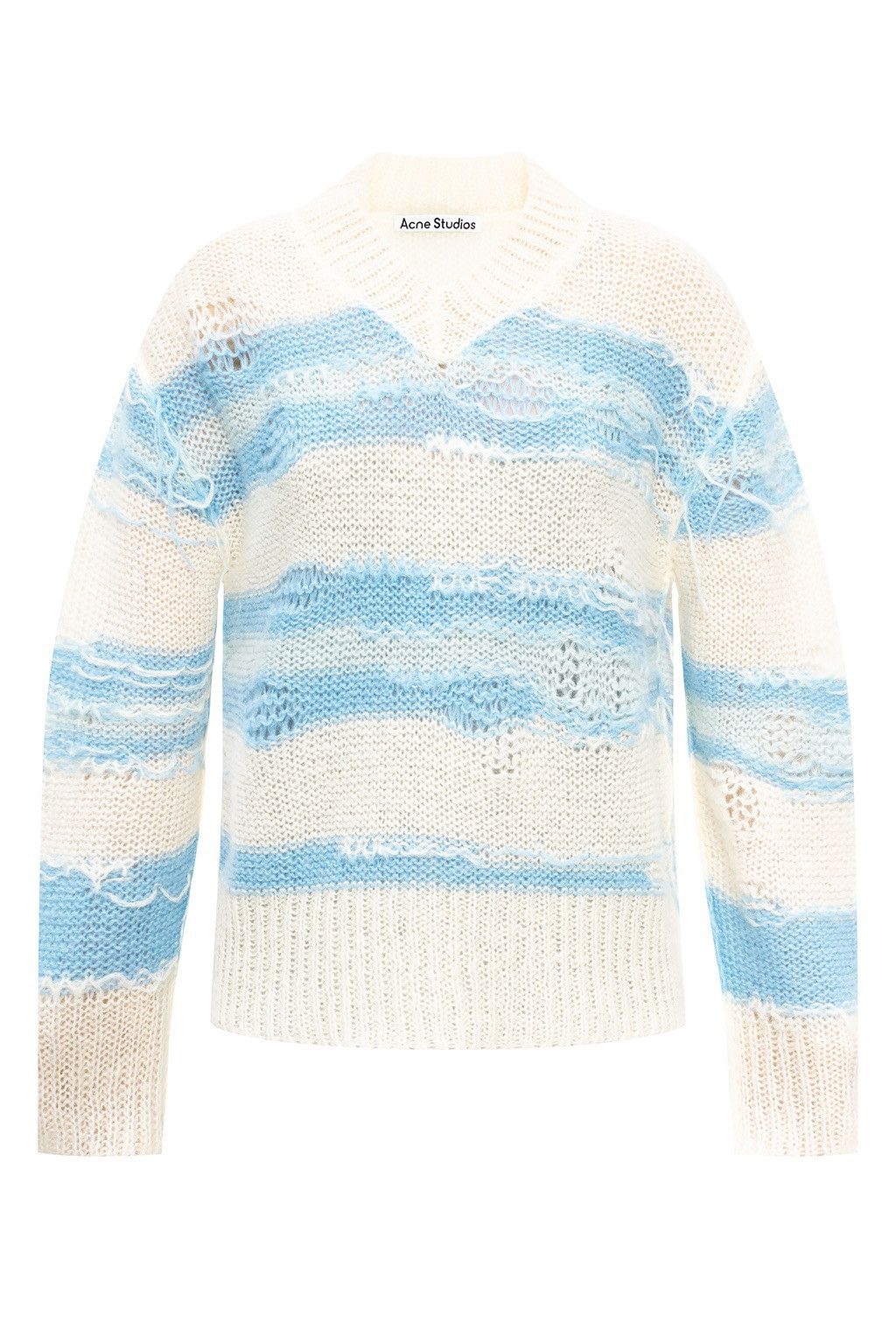 Acne Studios RARE GRAIL acne studios mohair distressed fringe knit Size US M / EU 48-50 / 2 - 3 Thumbnail