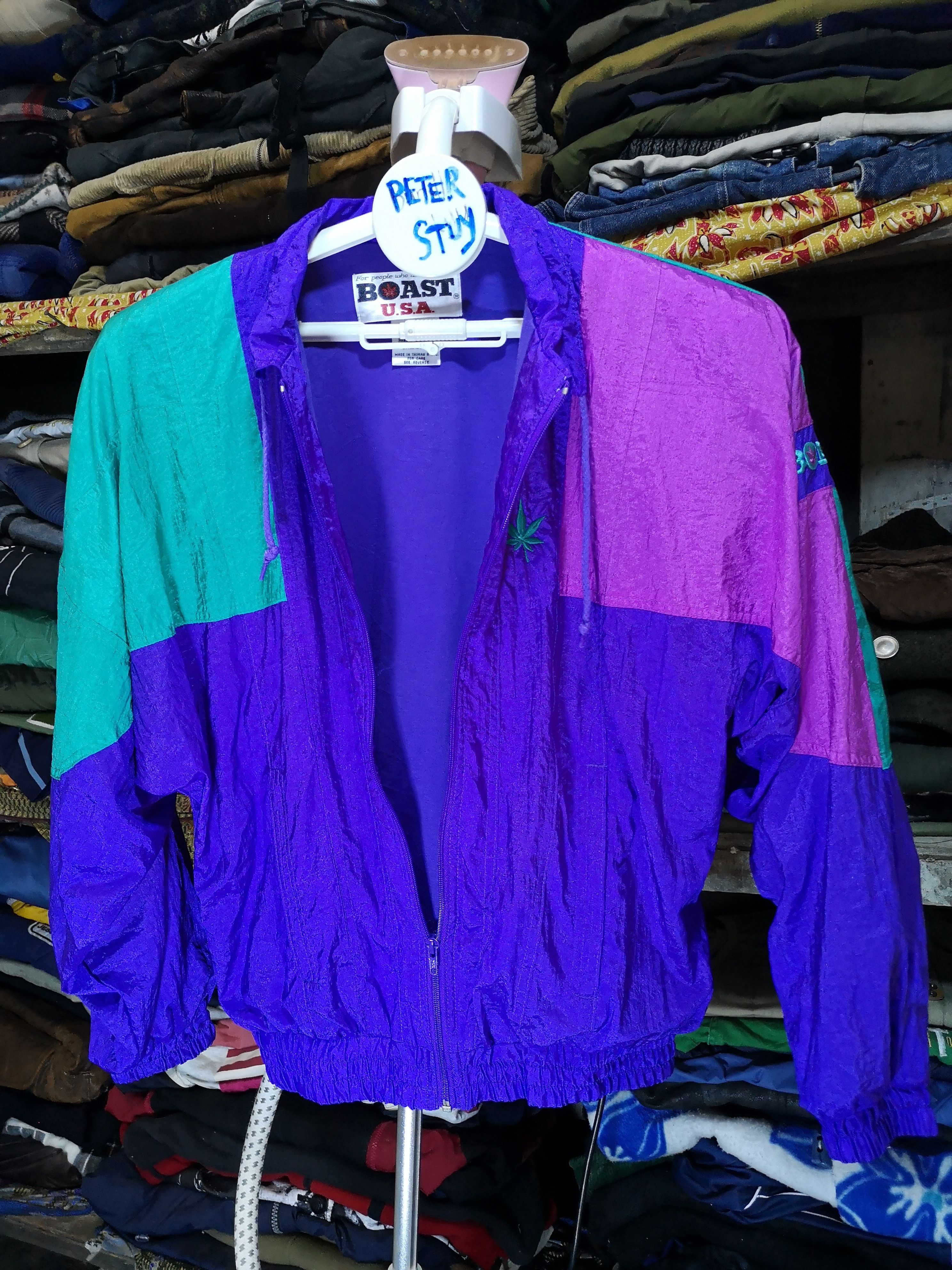 Boast × Vintage Multi Colour Boast Jacket/ Good For Outdoor Style Size US S / EU 44-46 / 1 - 2 Thumbnail