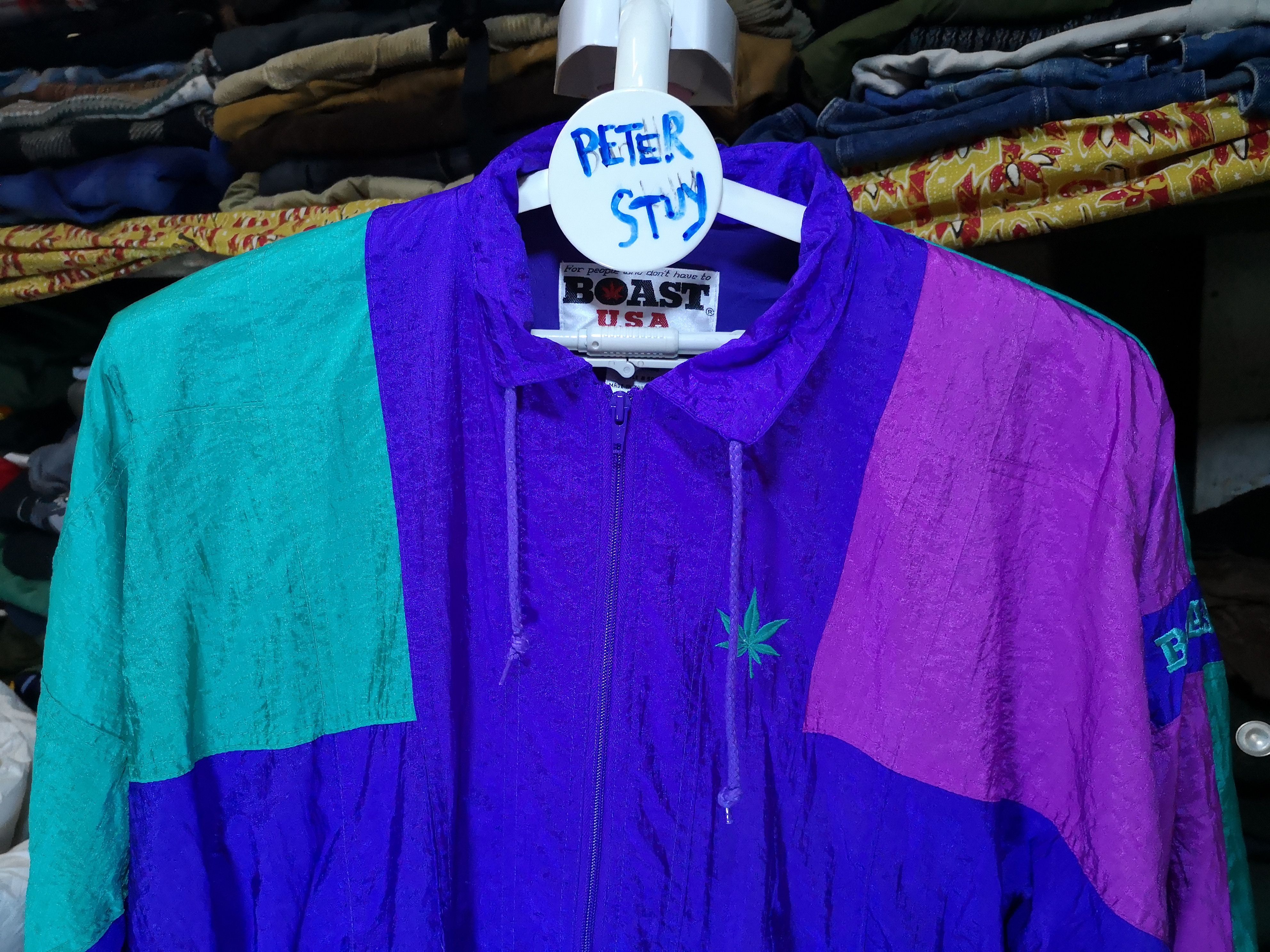 Boast × Vintage Multi Colour Boast Jacket/ Good For Outdoor Style Size US S / EU 44-46 / 1 - 3 Thumbnail