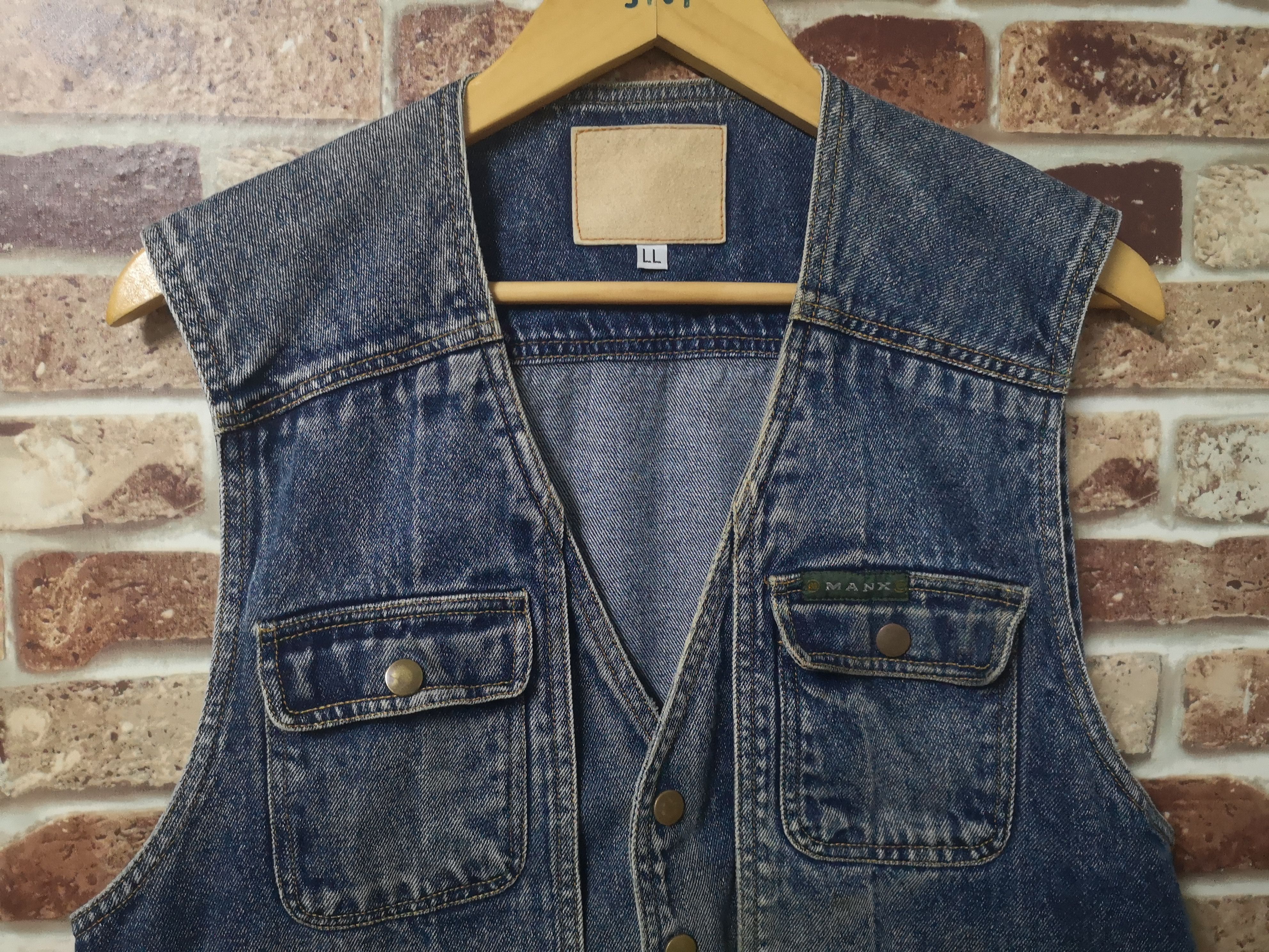Denime × Japanese Brand Denime Vest Multi-Pocket Size US L / EU 52-54 / 3 - 4 Thumbnail