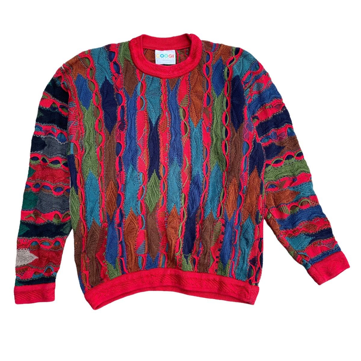Coogi Vintage Coogi 3d Knit Sweater Size US S / EU 44-46 / 1 - 2 Thumbnail