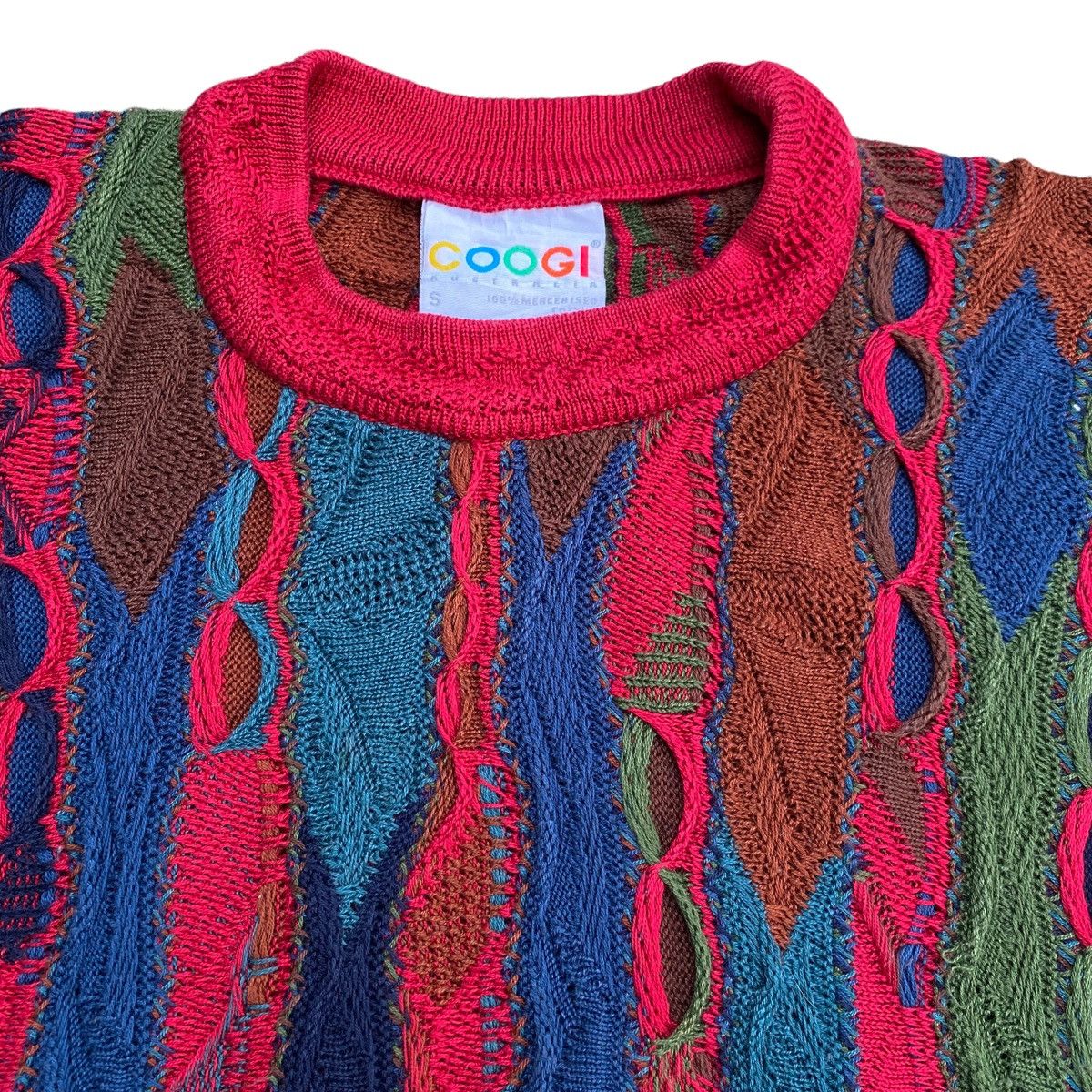 Coogi Vintage Coogi 3d Knit Sweater Size US S / EU 44-46 / 1 - 4 Thumbnail