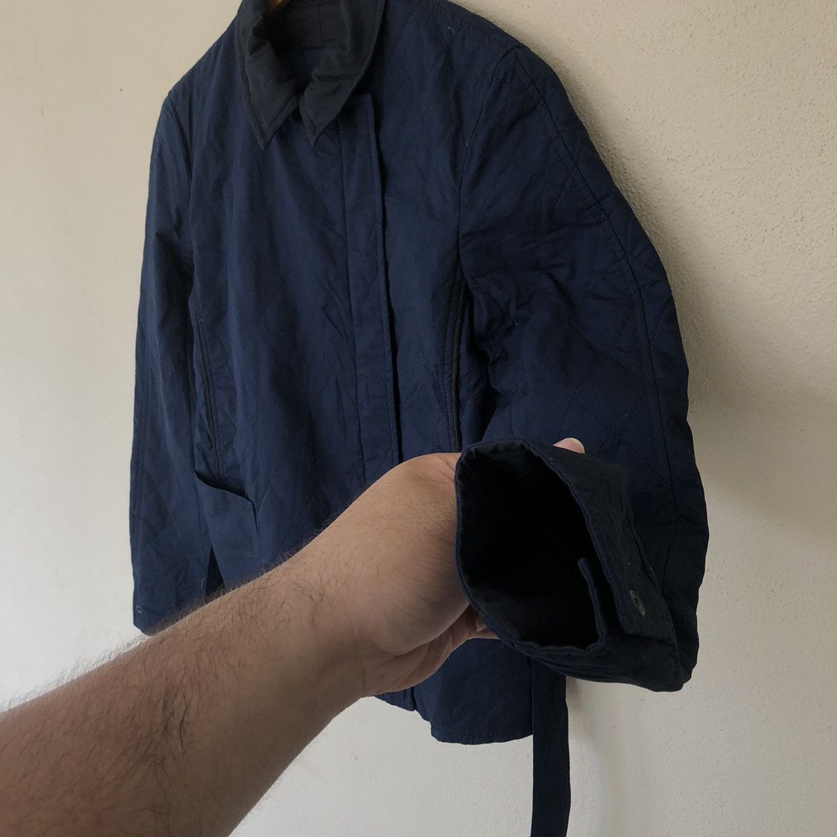 Japanese Brand × Lacoste QUILTED PARACHUTE BIKER JACKET LACOSTE Size US M / EU 48-50 / 2 - 4 Thumbnail