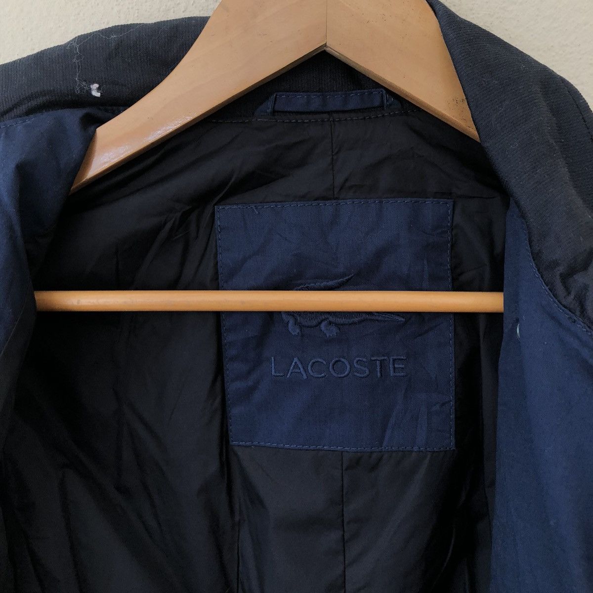 Japanese Brand × Lacoste QUILTED PARACHUTE BIKER JACKET LACOSTE Size US M / EU 48-50 / 2 - 11 Thumbnail