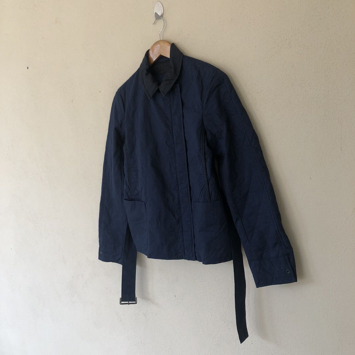 Japanese Brand × Lacoste QUILTED PARACHUTE BIKER JACKET LACOSTE Size US M / EU 48-50 / 2 - 2 Thumbnail