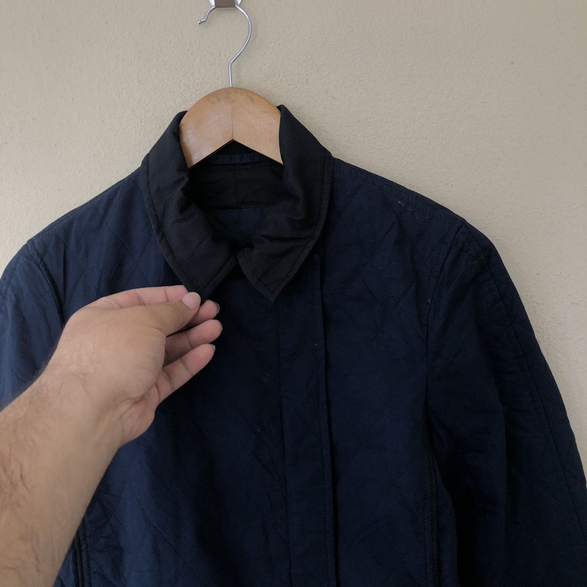Japanese Brand × Lacoste QUILTED PARACHUTE BIKER JACKET LACOSTE Size US M / EU 48-50 / 2 - 3 Thumbnail