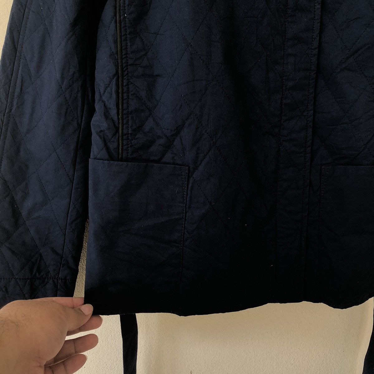 Japanese Brand × Lacoste QUILTED PARACHUTE BIKER JACKET LACOSTE Size US M / EU 48-50 / 2 - 5 Thumbnail