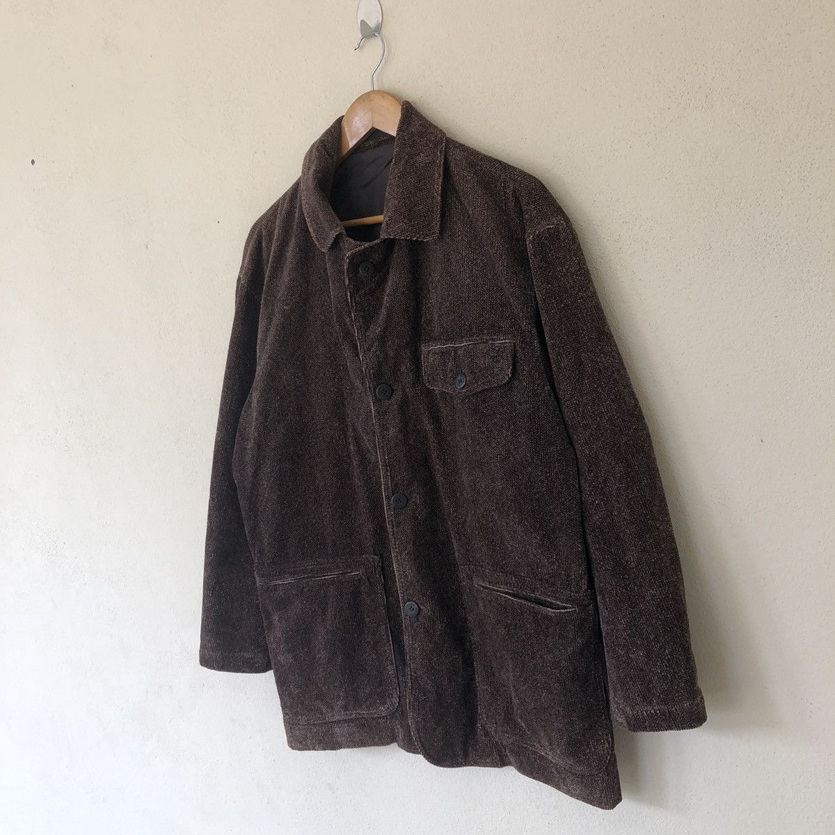 Japanese Brand DANIEL HECHTER CHORE JACKET CORDUROY Size US M / EU 48-50 / 2 - 2 Thumbnail