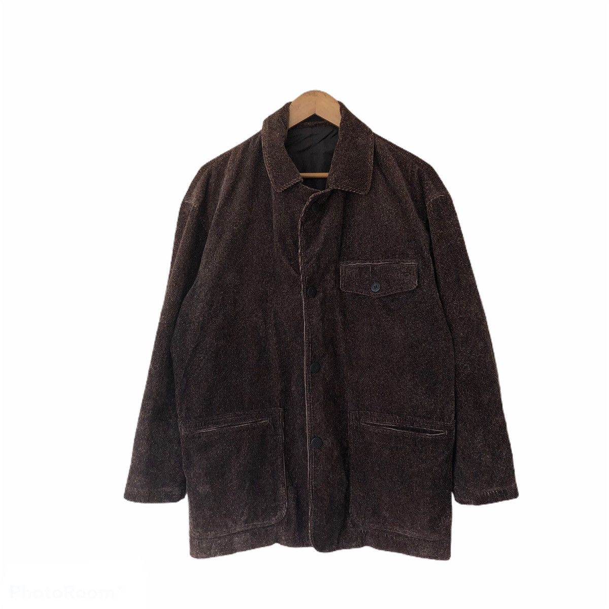 Japanese Brand DANIEL HECHTER CHORE JACKET CORDUROY Size US M / EU 48-50 / 2 - 1 Thumbnail