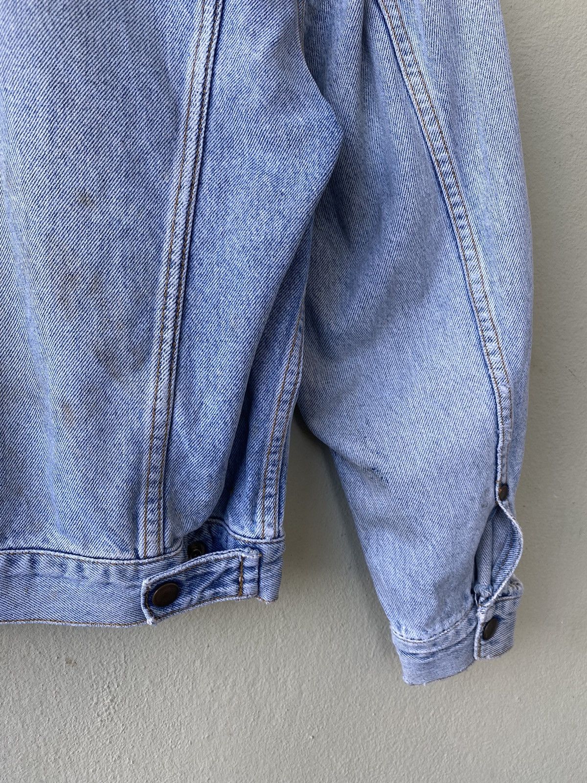Vintage × Wrangler VINTAGE WRANGLER DENIME JACKET DISTRESS STYLE Size US M / EU 48-50 / 2 - 9 Thumbnail