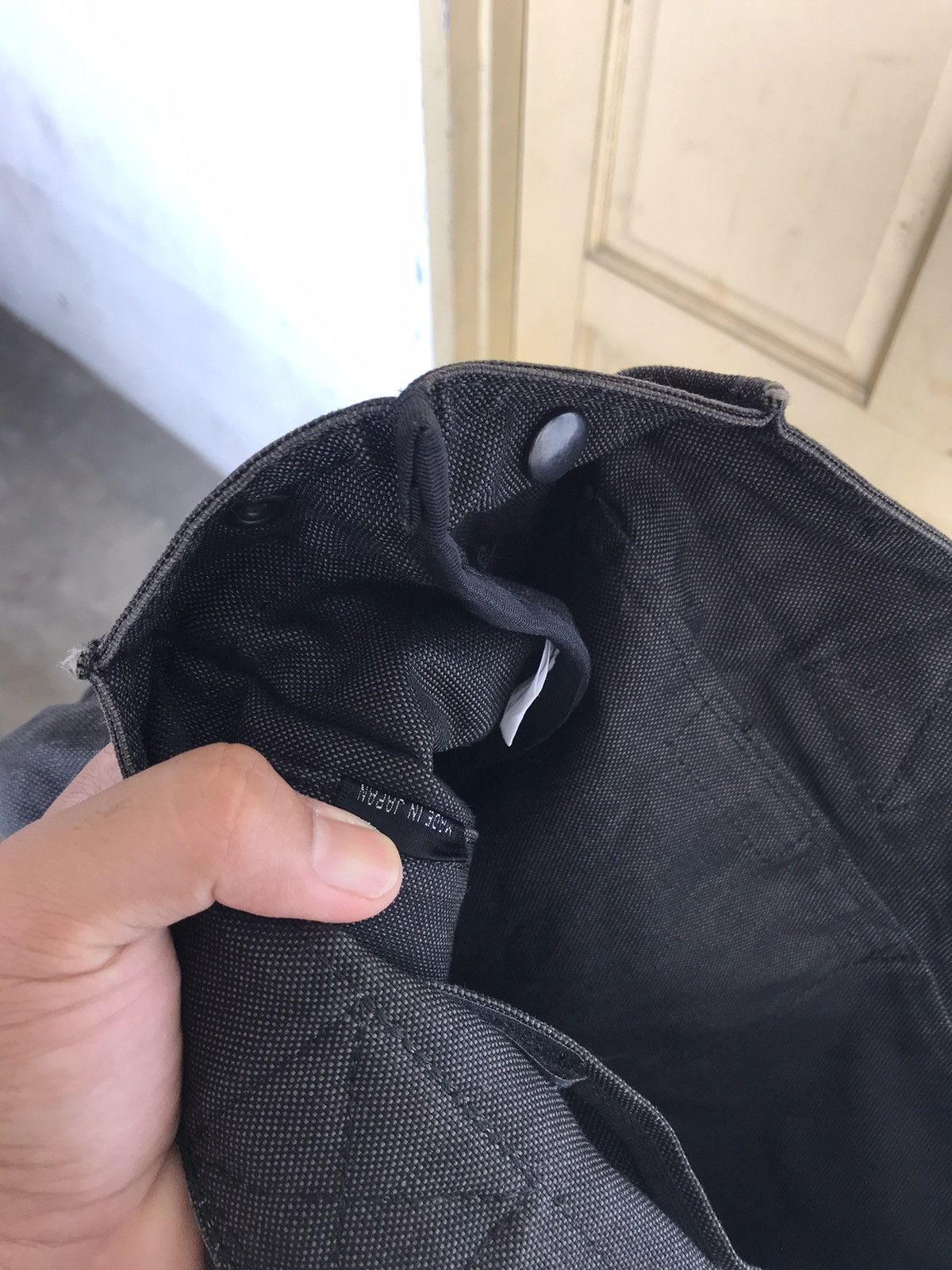 Porter ♠️Vintage Porter Denim Dark Grey Tote Bag Size ONE SIZE - 18 Thumbnail