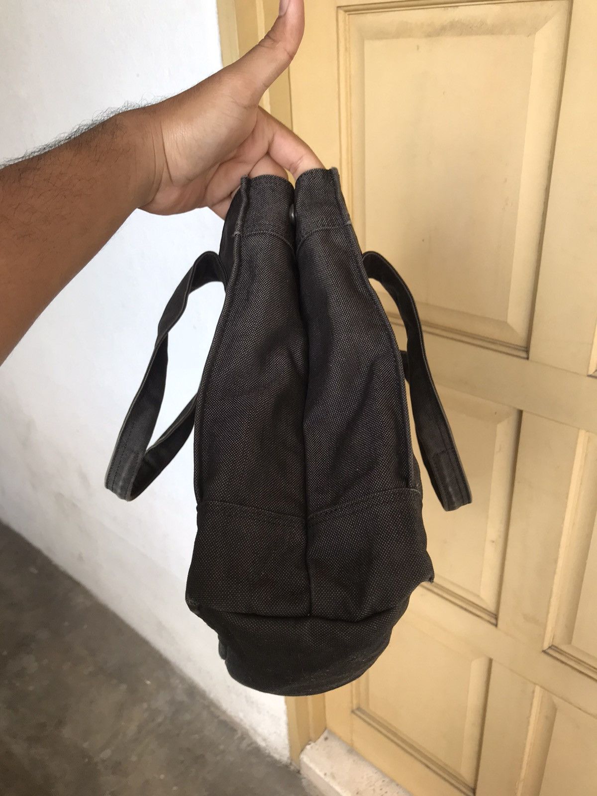 Porter ♠️Vintage Porter Denim Dark Grey Tote Bag Size ONE SIZE - 14 Thumbnail