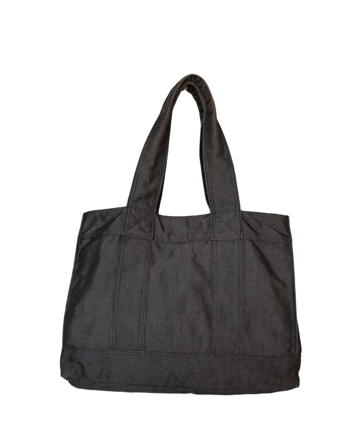 Porter ♠️Vintage Porter Denim Dark Grey Tote Bag Size ONE SIZE - 2 Thumbnail