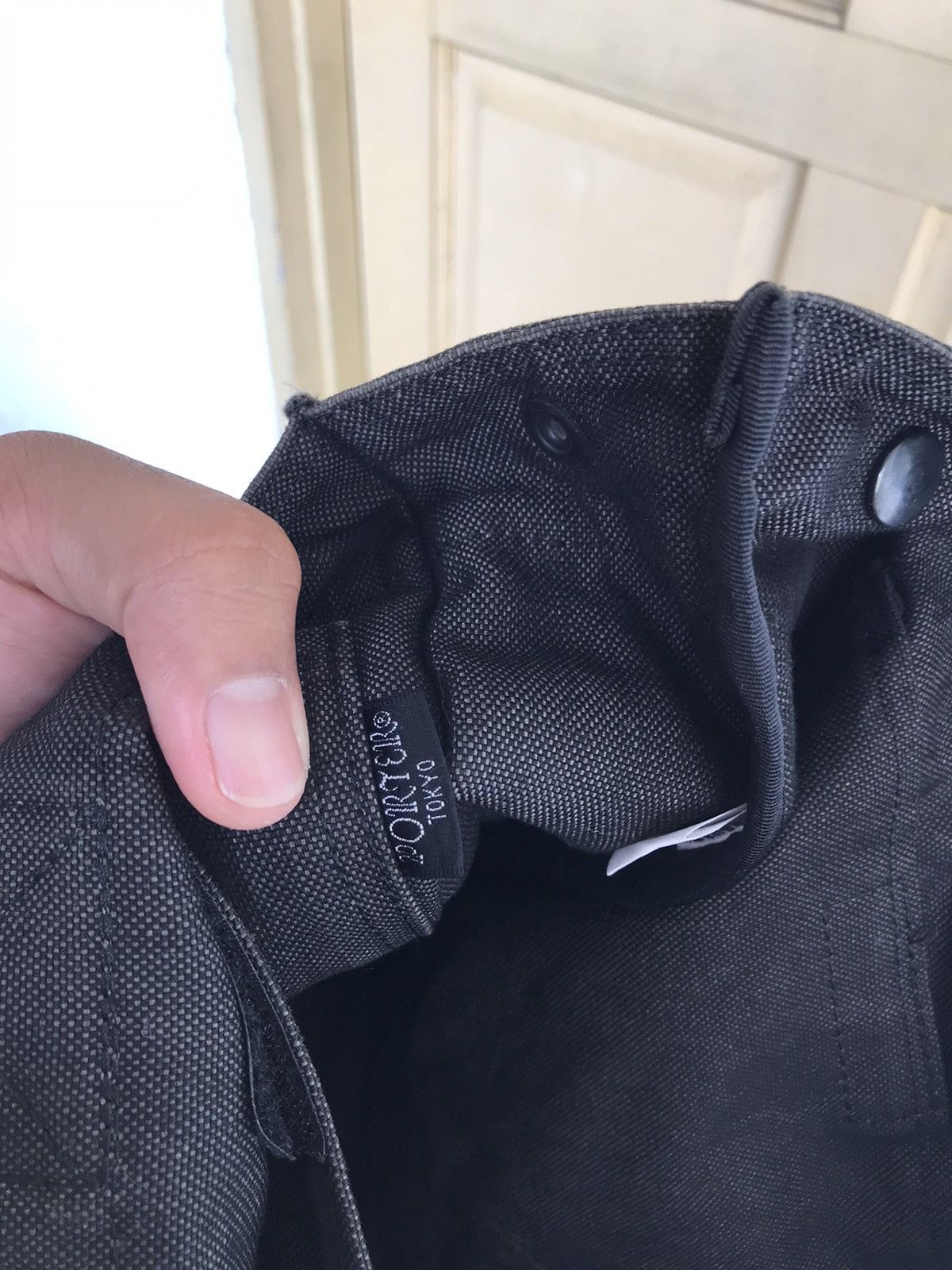 Porter ♠️Vintage Porter Denim Dark Grey Tote Bag Size ONE SIZE - 17 Thumbnail