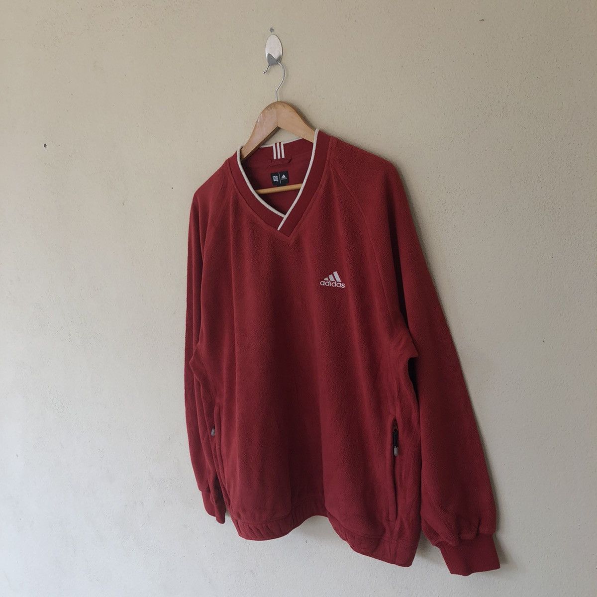 Adidas VINTAGE ADIDAS SWEATSHIRT BIG LOGO Size US XL / EU 56 / 4 - 2 Thumbnail