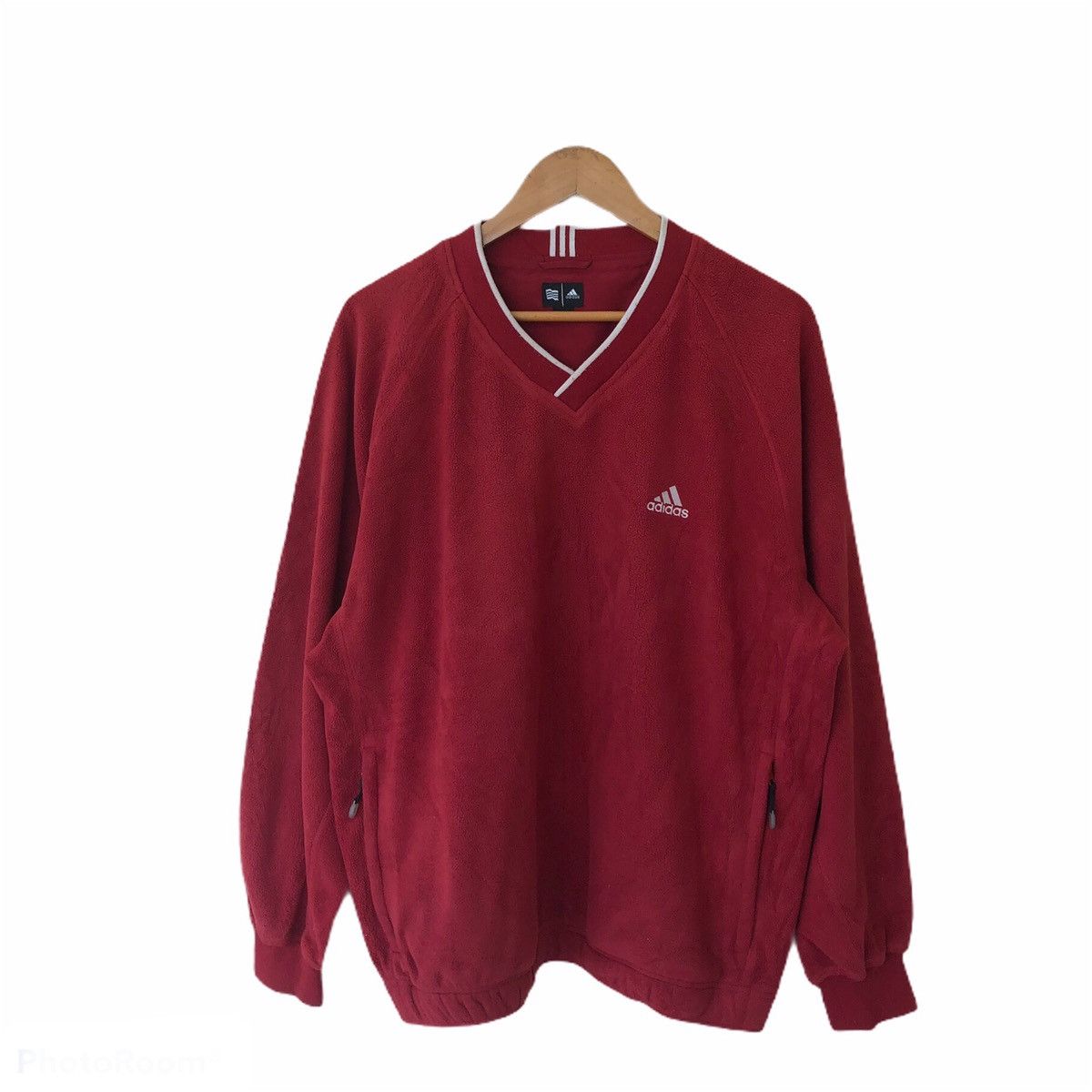 Adidas VINTAGE ADIDAS SWEATSHIRT BIG LOGO Size US XL / EU 56 / 4 - 1 Thumbnail