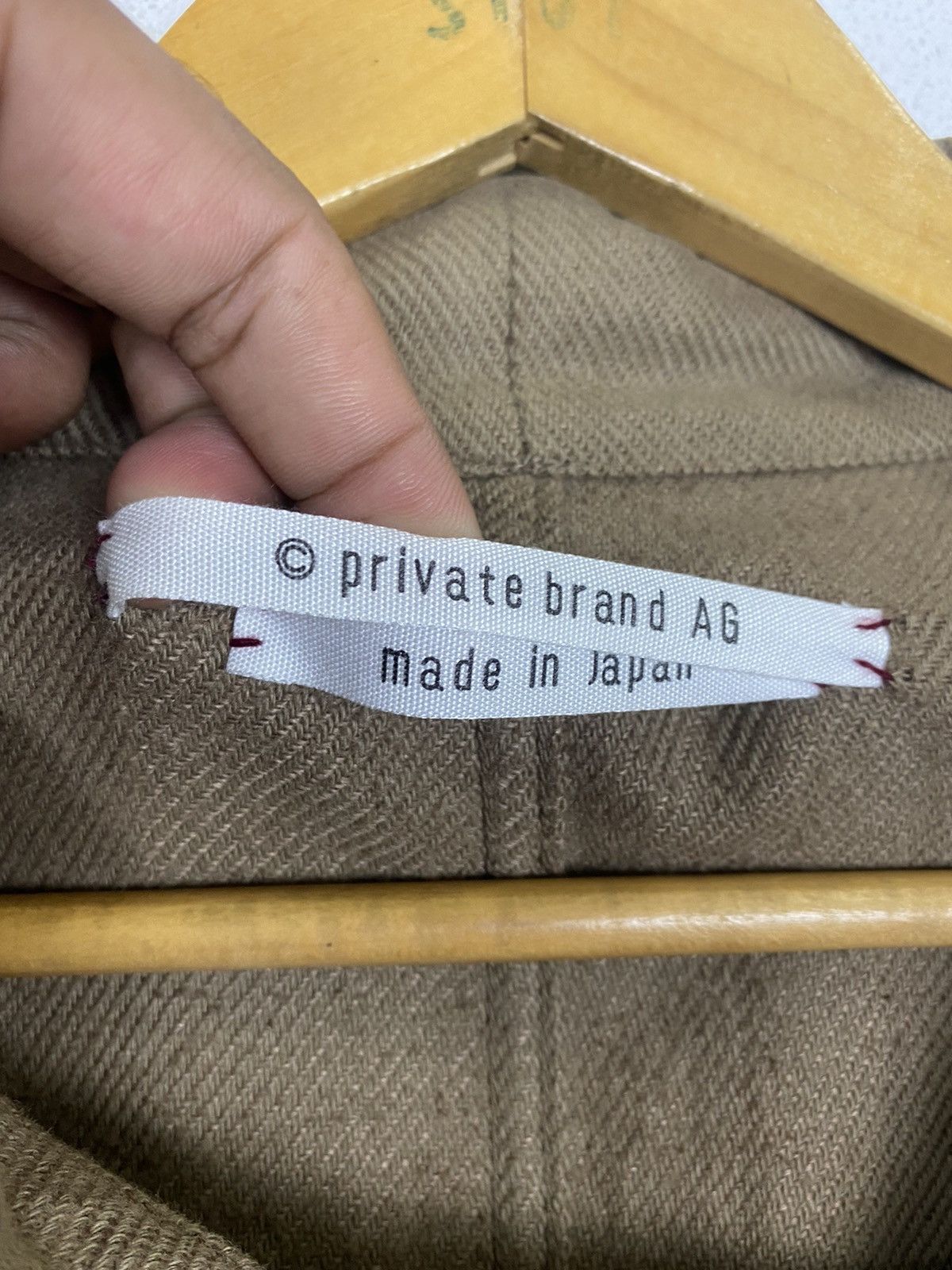 AG Adriano Goldschmied × Japanese Brand PRIVATE BRAND AG MADE IN JAPAN JACKET NICE DESIGN Size US M / EU 48-50 / 2 - 9 Thumbnail