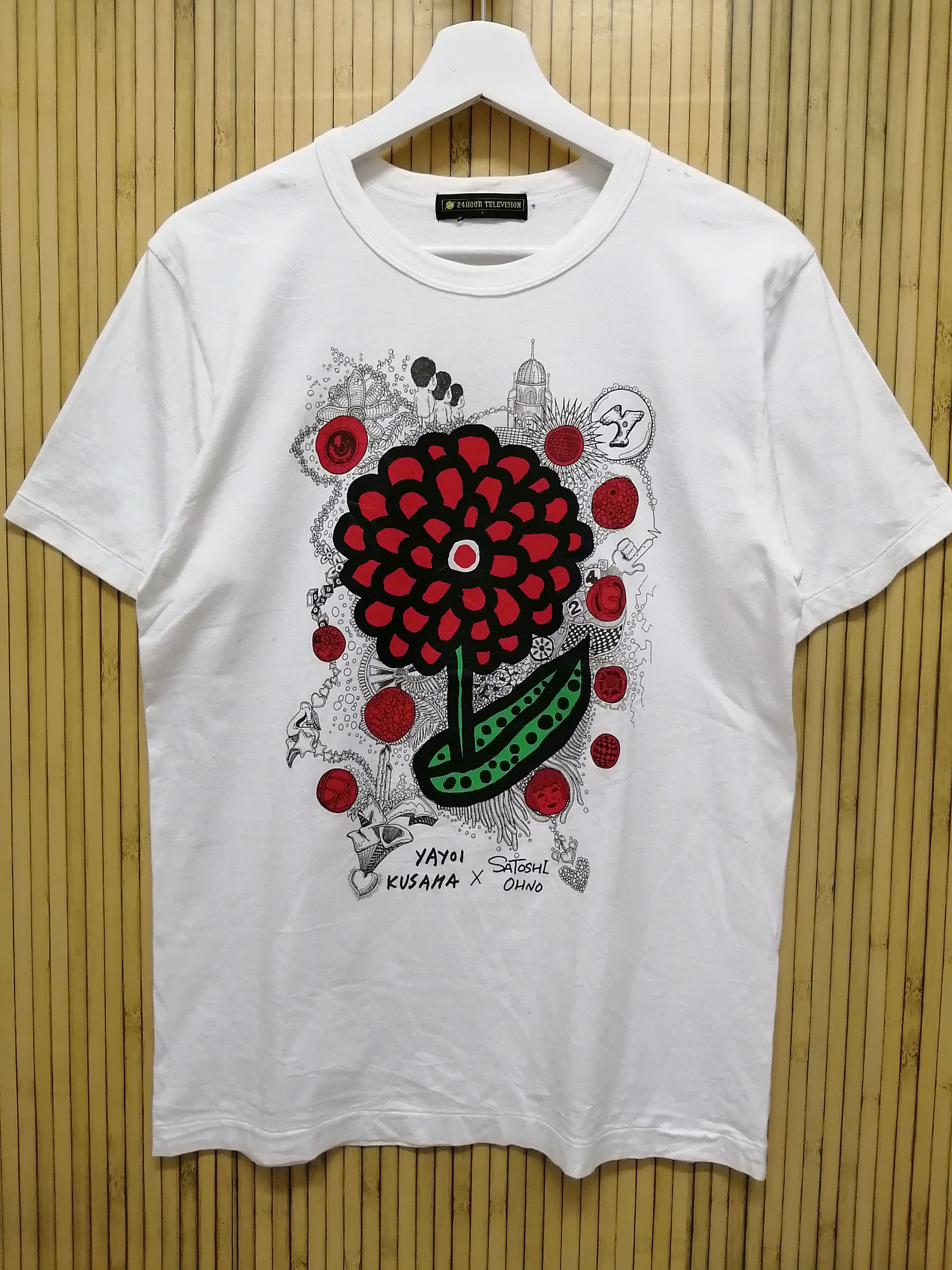 Yayoi Kusama Yayoi Kusama X Satoshi Ohno X 24 Hour Tv Tee Size US L / EU 52-54 / 3 - 8 Thumbnail