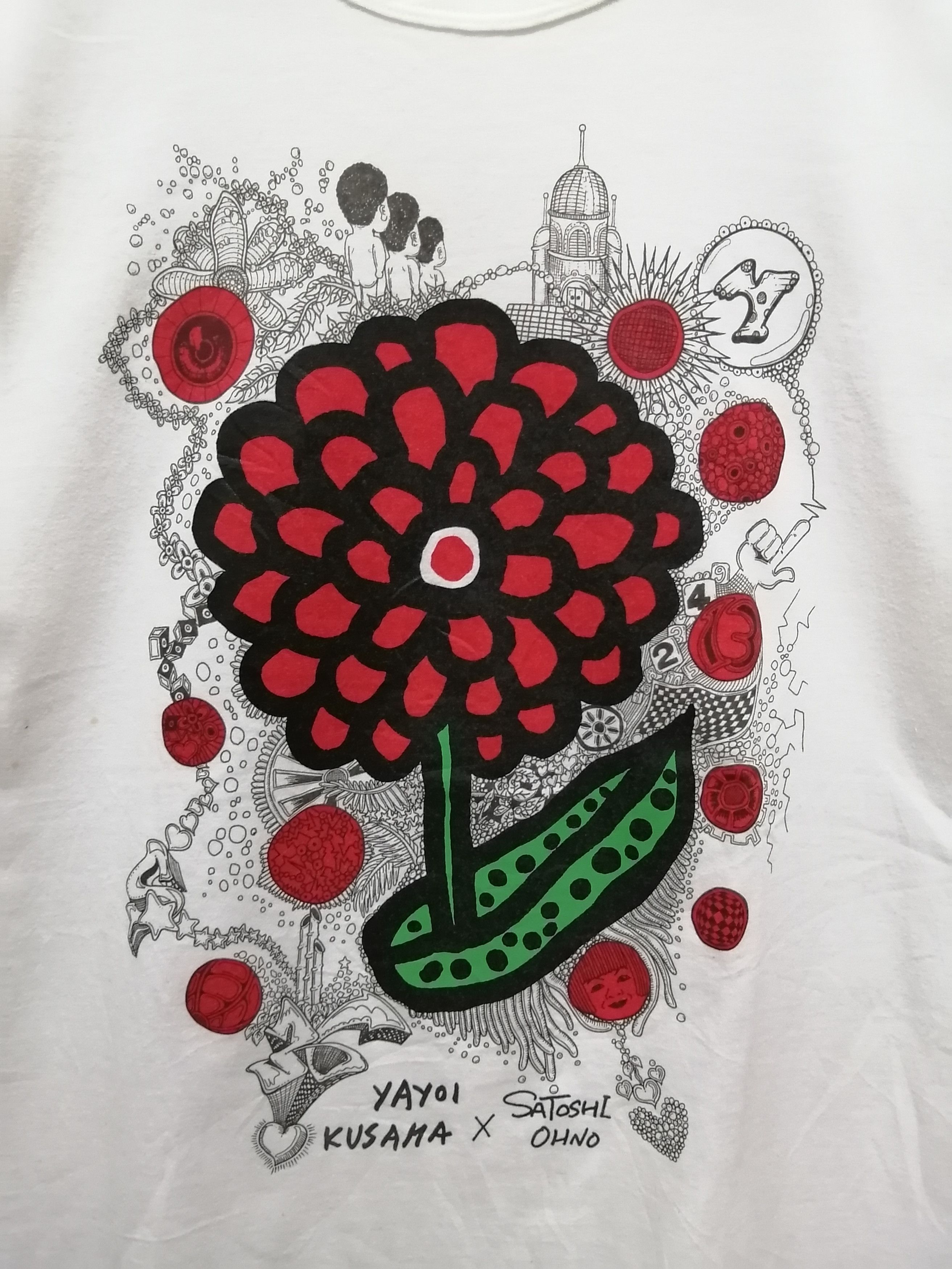 Yayoi Kusama Yayoi Kusama X Satoshi Ohno X 24 Hour Tv Tee Size US L / EU 52-54 / 3 - 7 Thumbnail