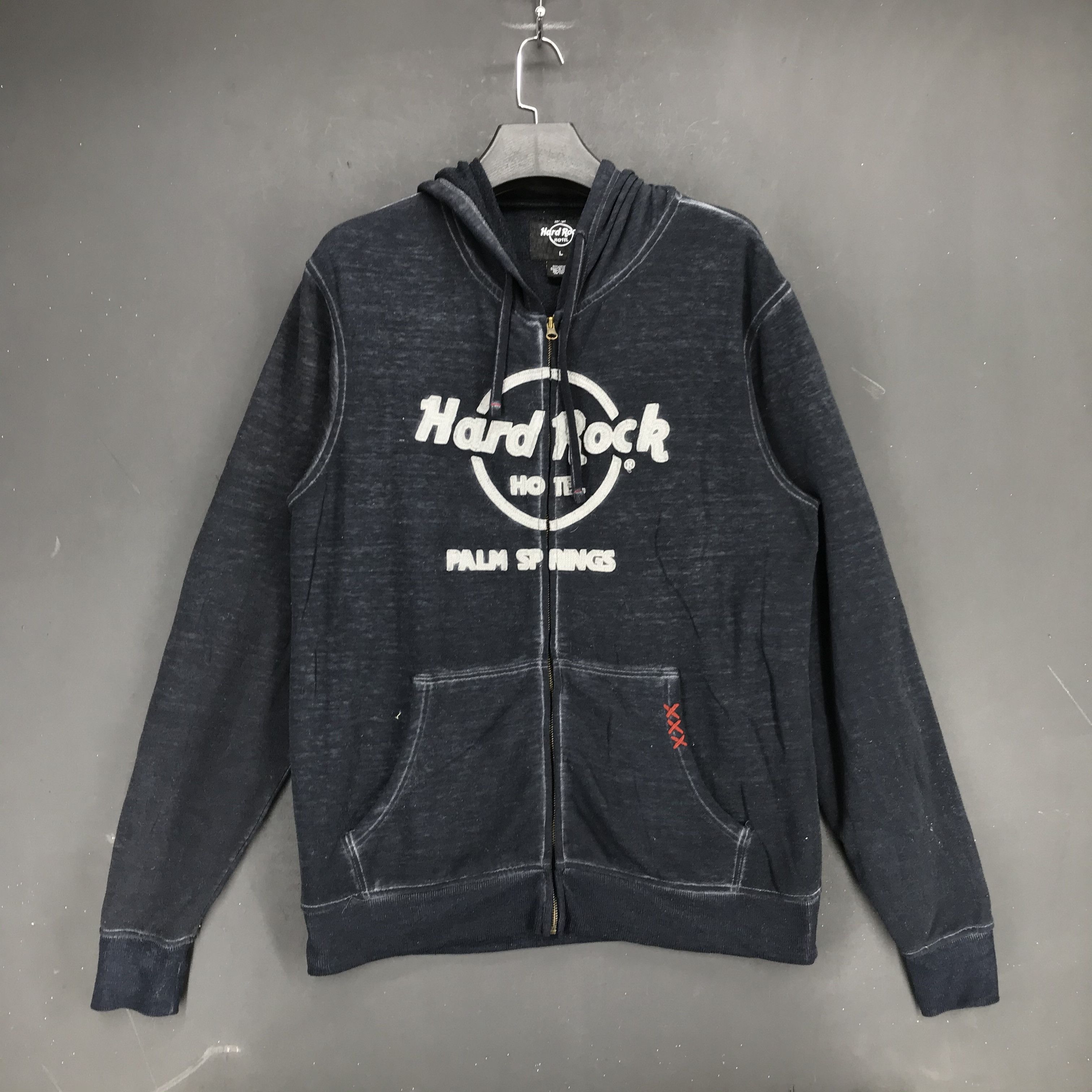 Hard Rock Cafe Hard Rock Hotel Palm Springs Zipper Light Hoodies #1764-70 Size US L / EU 52-54 / 3 - 1 Thumbnail