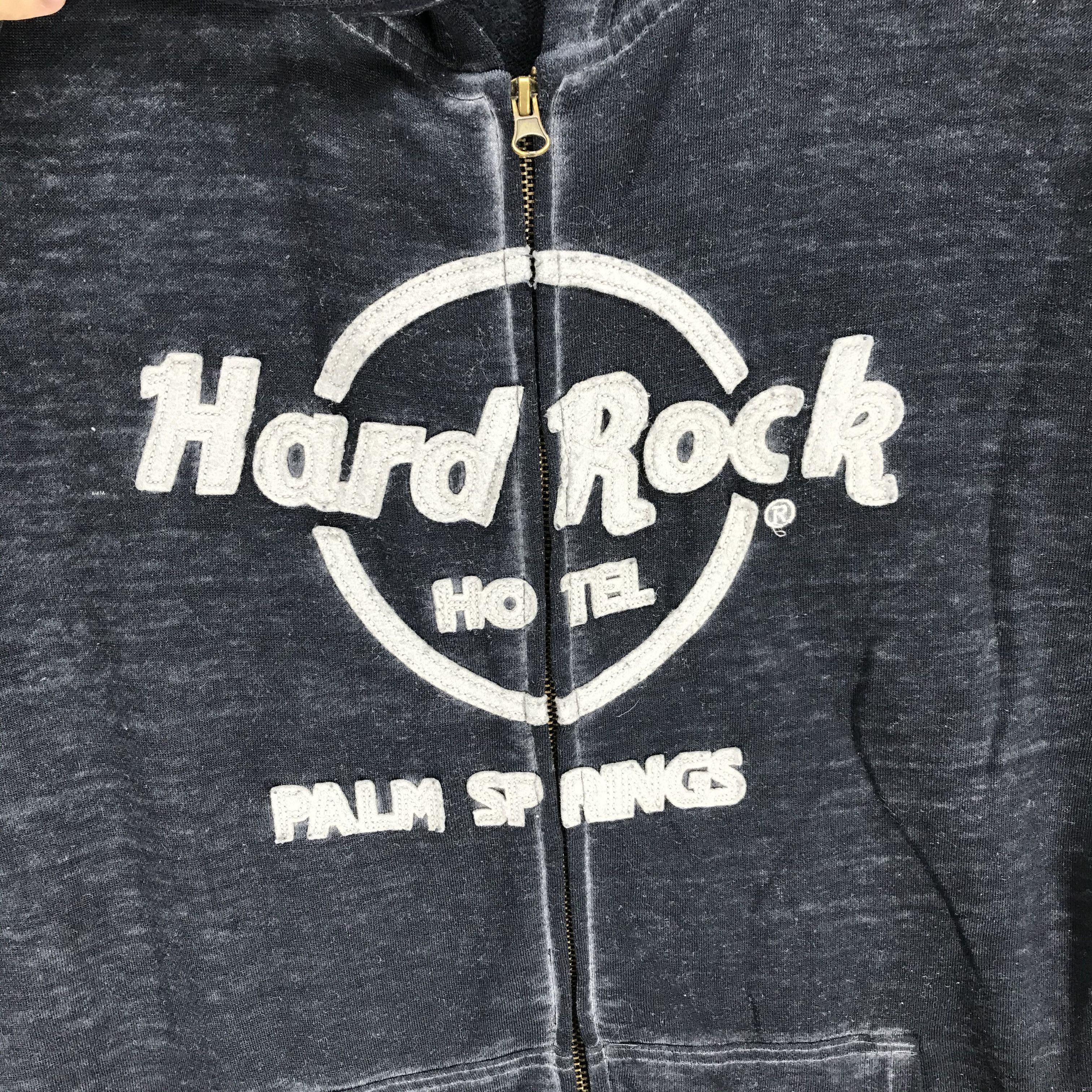 Hard Rock Cafe Hard Rock Hotel Palm Springs Zipper Light Hoodies #1764-70 Size US L / EU 52-54 / 3 - 3 Thumbnail
