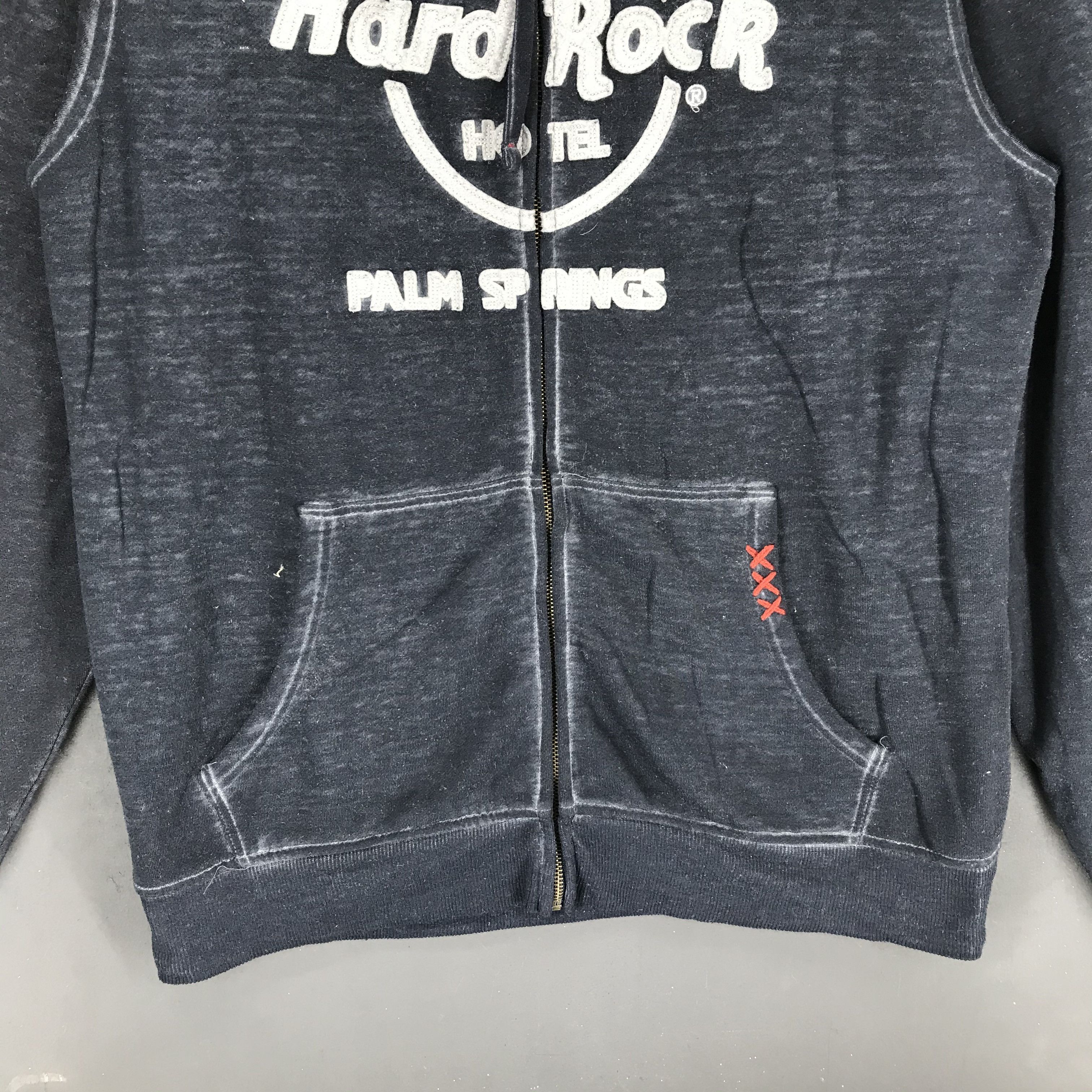 Hard Rock Cafe Hard Rock Hotel Palm Springs Zipper Light Hoodies #1764-70 Size US L / EU 52-54 / 3 - 4 Thumbnail