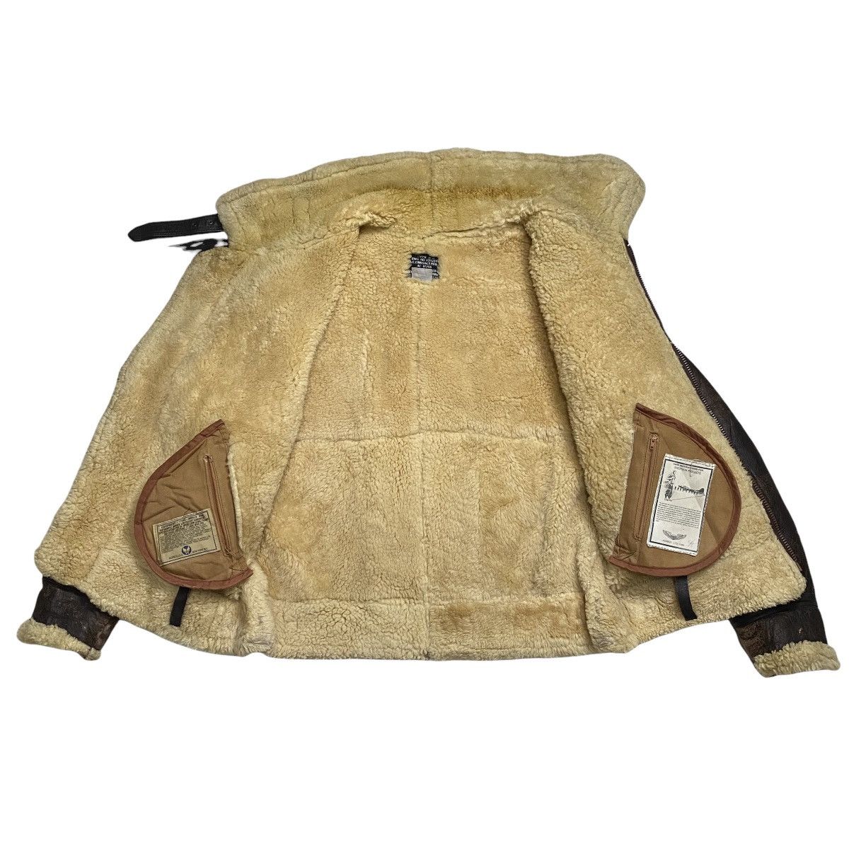 Avirex Vintage Avirex B3 Sheepskin Leather Shearling Jacket Size US M / EU 48-50 / 2 - 7 Thumbnail