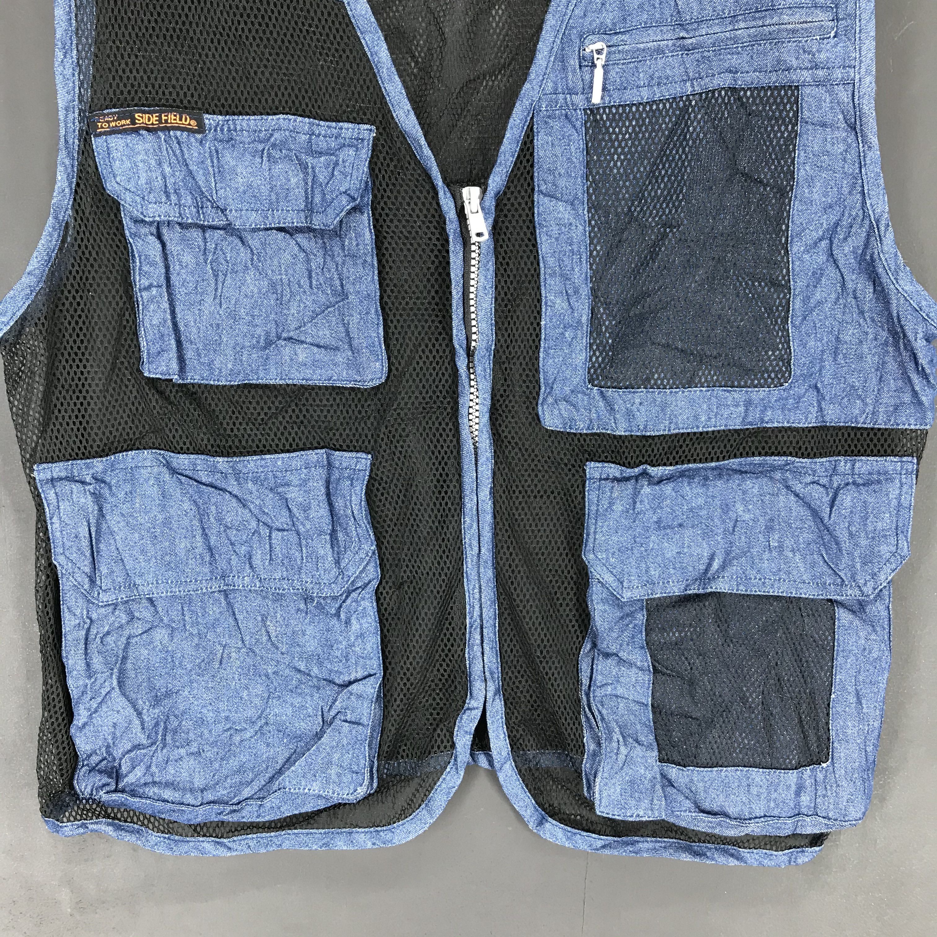 Japanese Brand Side Field Multipockets Vest #1755-70 Size US L / EU 52-54 / 3 - 3 Thumbnail