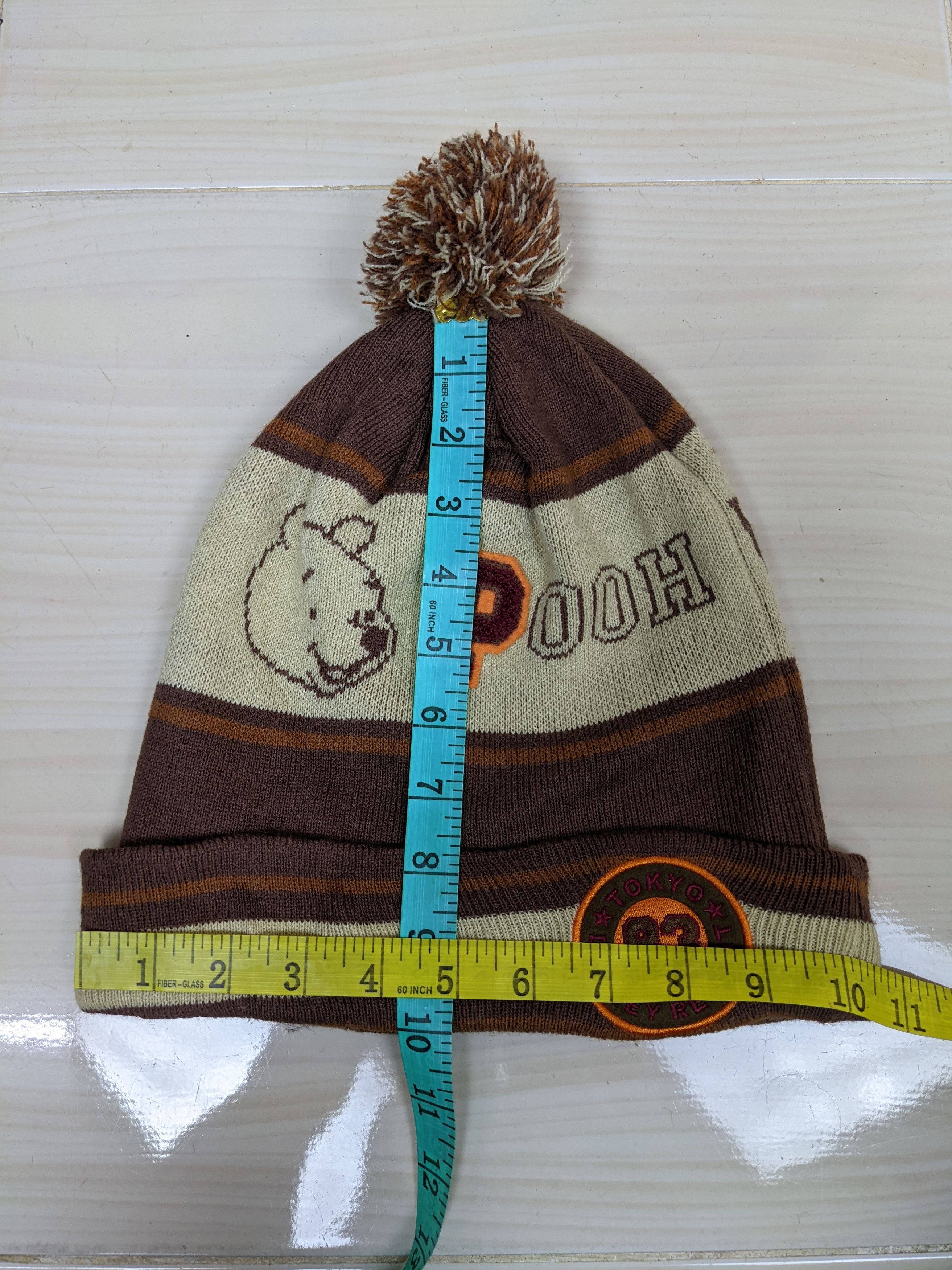 Disney Vintage Disney Winnie the Pooh Beanie Hat Cap Snowcap Size ONE SIZE - 7 Thumbnail