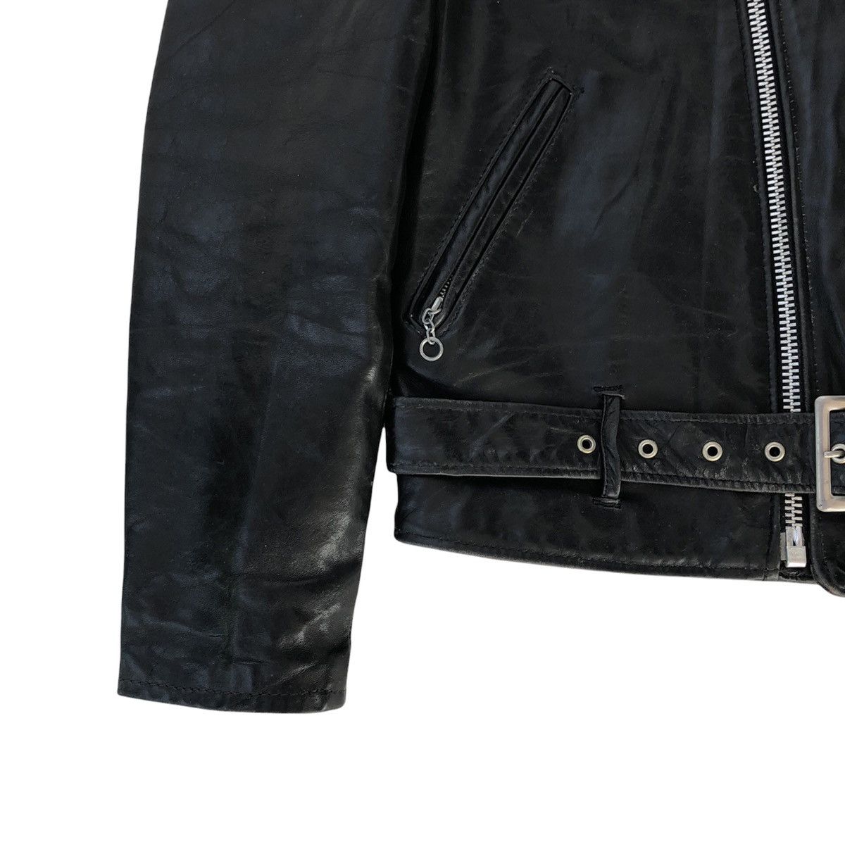 Schott Vtg Schott Perfecto Double Collar Motorcycle Leather Jacket Size US M / EU 48-50 / 2 - 6 Thumbnail