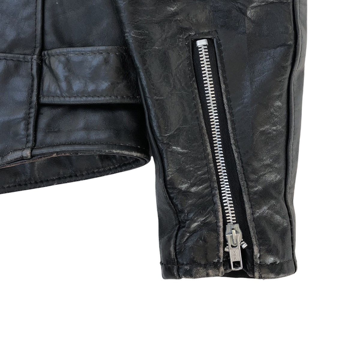 Schott Vtg Schott Perfecto Double Collar Motorcycle Leather Jacket Size US M / EU 48-50 / 2 - 17 Thumbnail