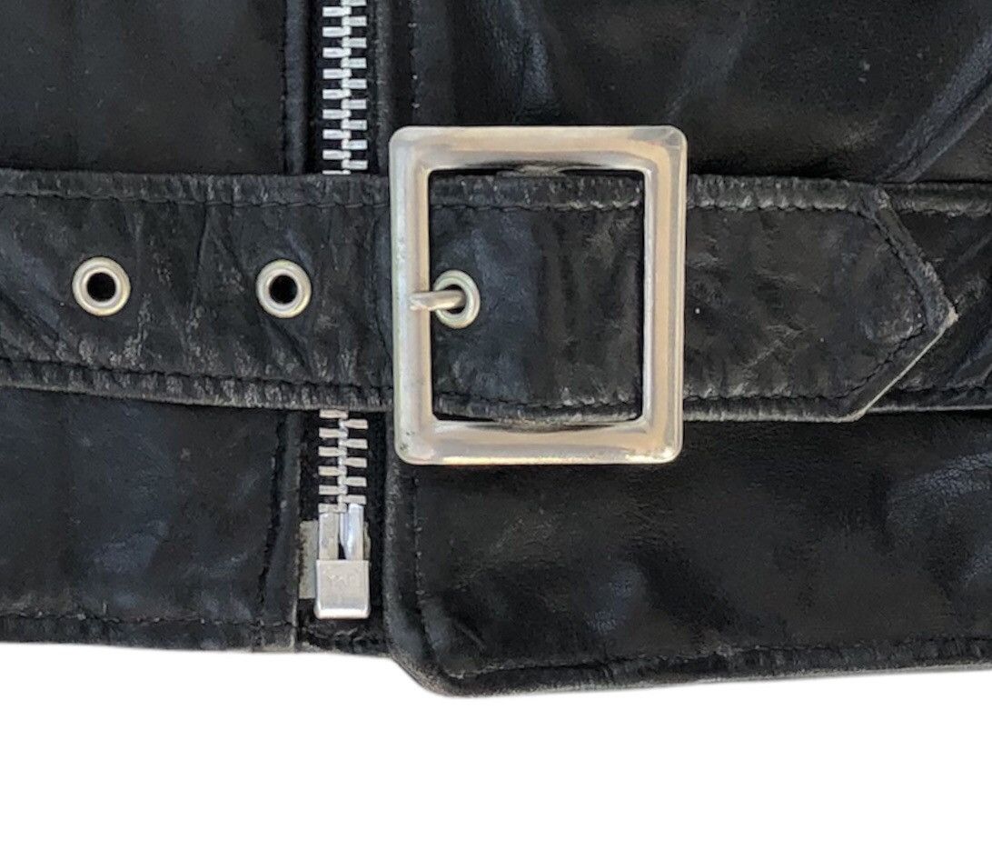 Schott Vtg Schott Perfecto Double Collar Motorcycle Leather Jacket Size US M / EU 48-50 / 2 - 10 Thumbnail