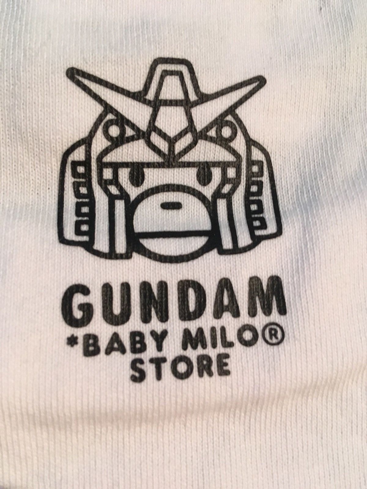 Bape Baby Milo Gundam T-Shirt | Grailed