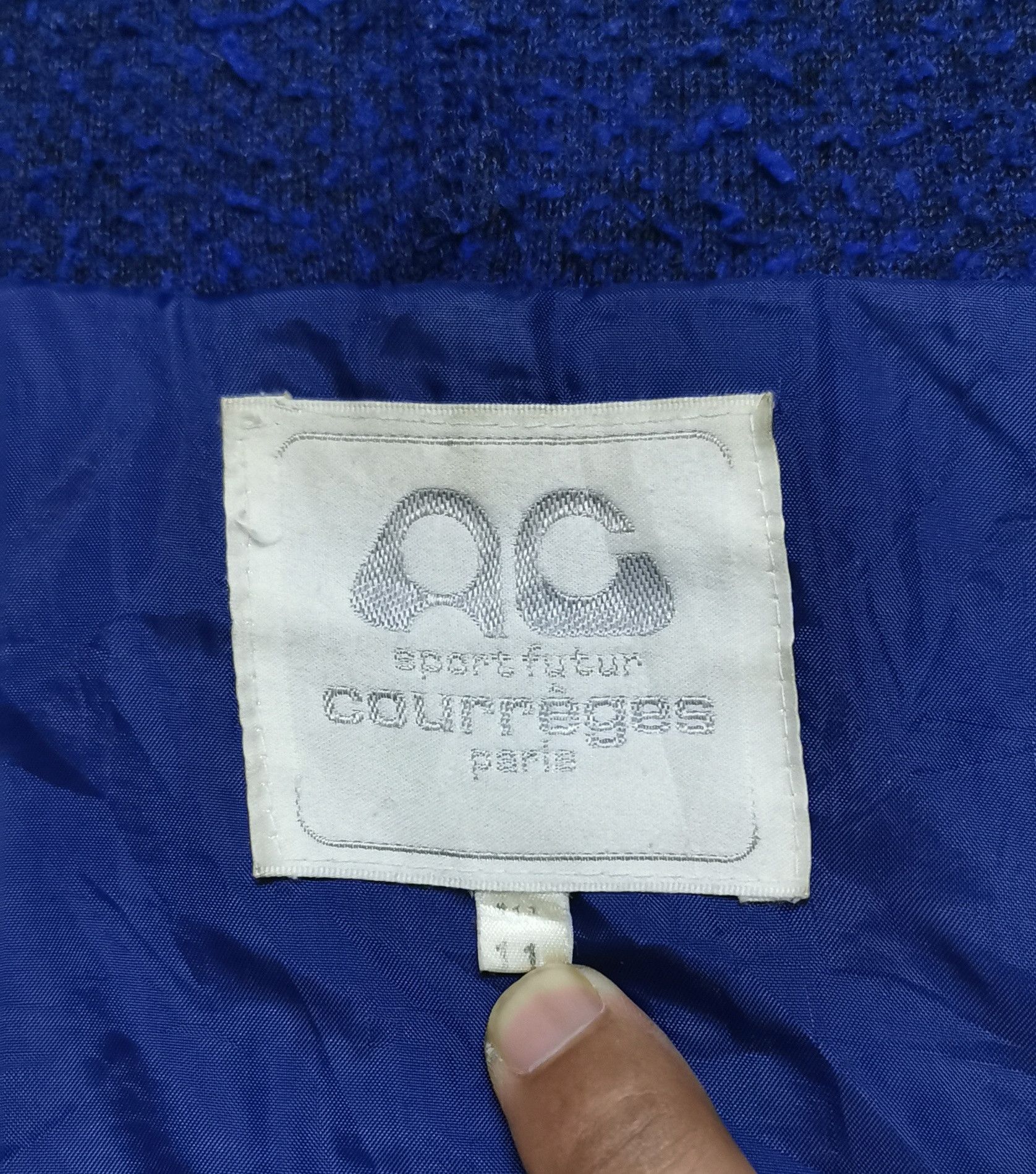 Courreges Courreges Paris Long Fleece Jacket Pyjamas Size US L / EU 52-54 / 3 - 6 Thumbnail