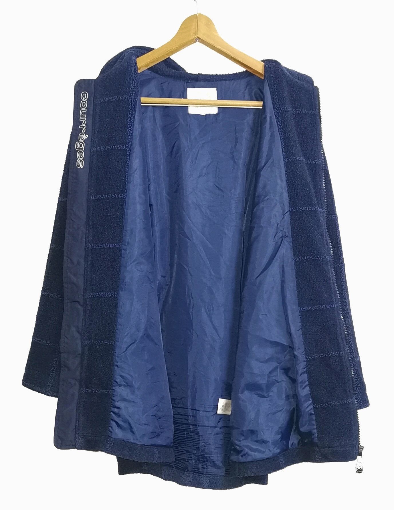 Courreges Courreges Paris Long Fleece Jacket Pyjamas Size US L / EU 52-54 / 3 - 5 Thumbnail