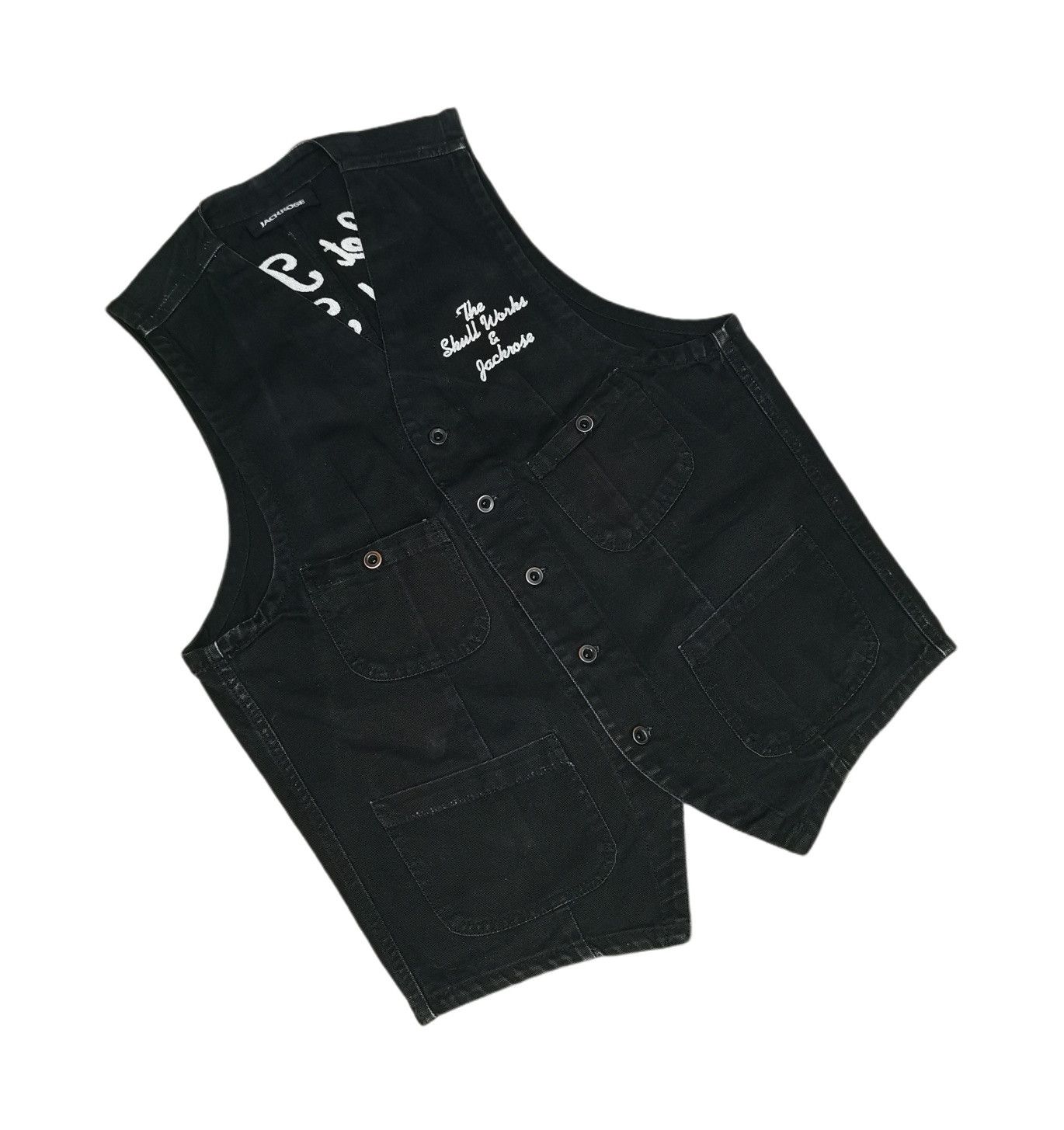 JACKROSE Jack Rose Skull Outdoor Vest Size US S / EU 44-46 / 1 - 3 Thumbnail
