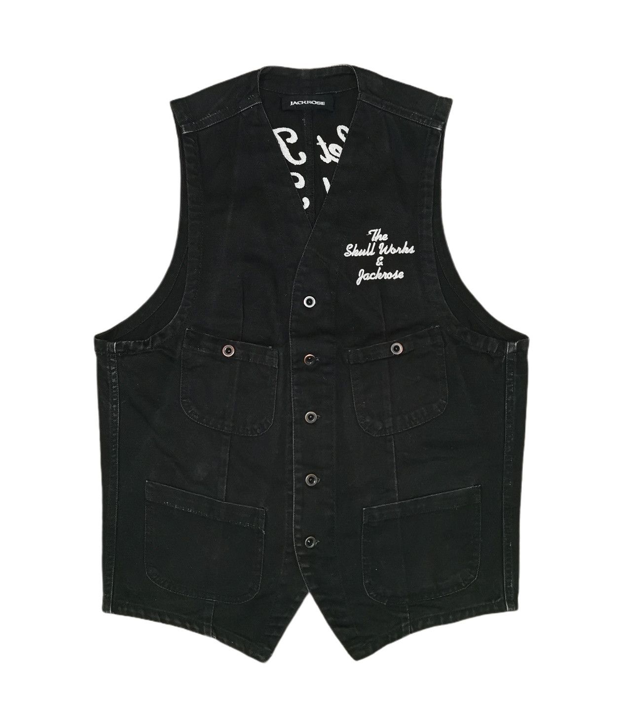 JACKROSE Jack Rose Skull Outdoor Vest Size US S / EU 44-46 / 1 - 2 Thumbnail