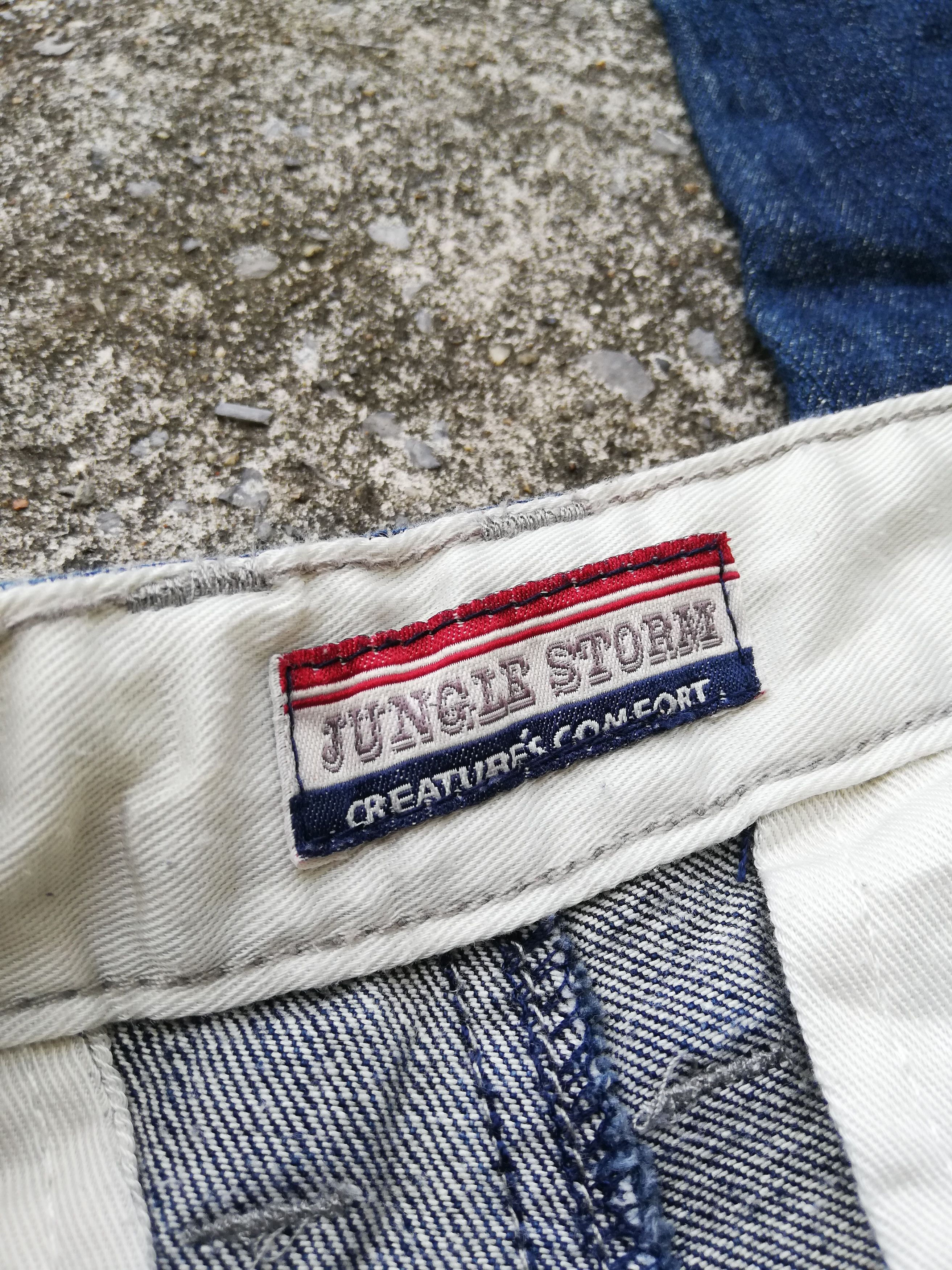 Other Jungle Storm Nice Design Denim Jeans Size US 31 - 3 Thumbnail