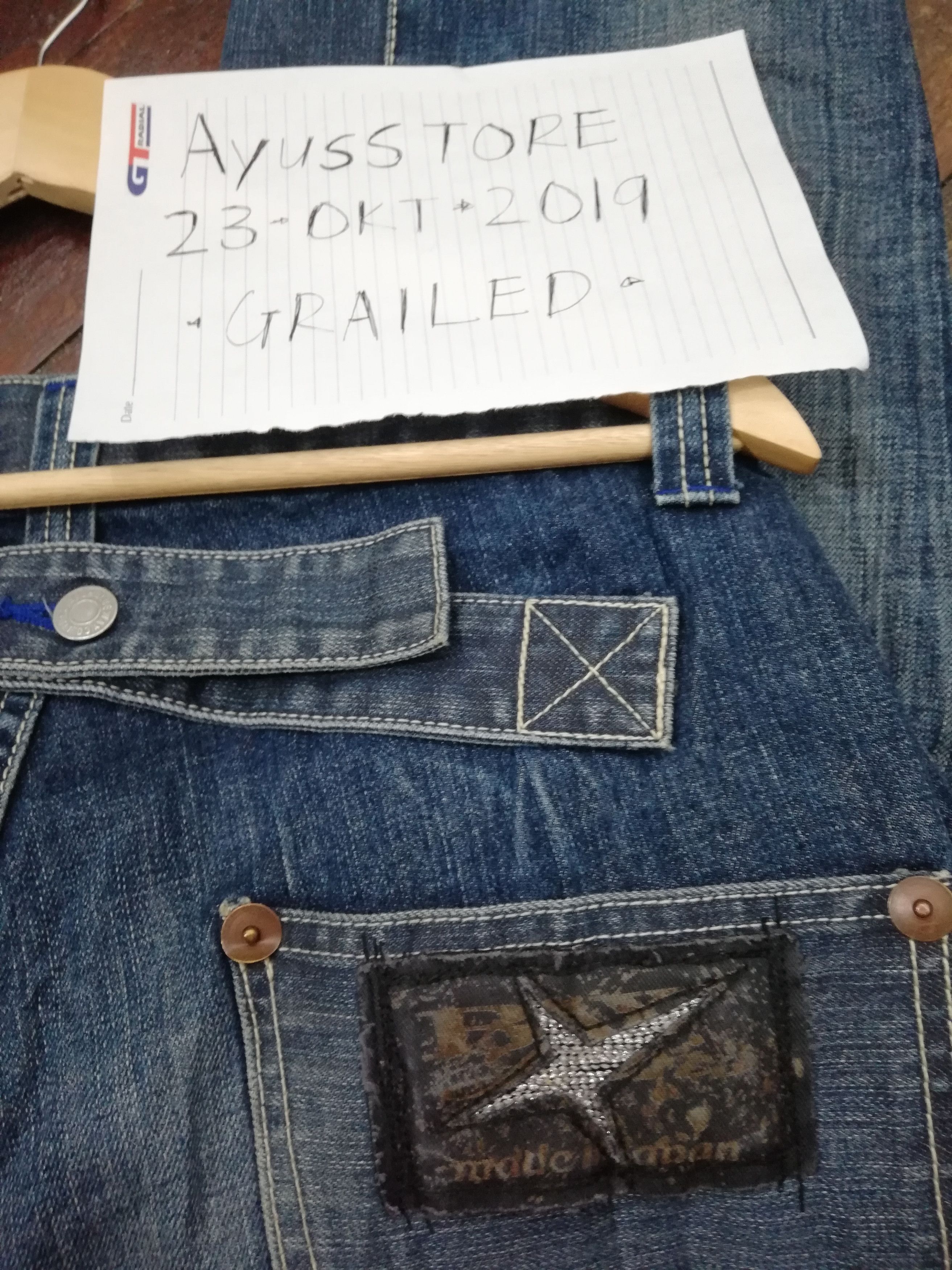 Designer × Japanese Brand Blue Way Denim Jeans Made In Japan Size US 34 / EU 50 - 8 Thumbnail