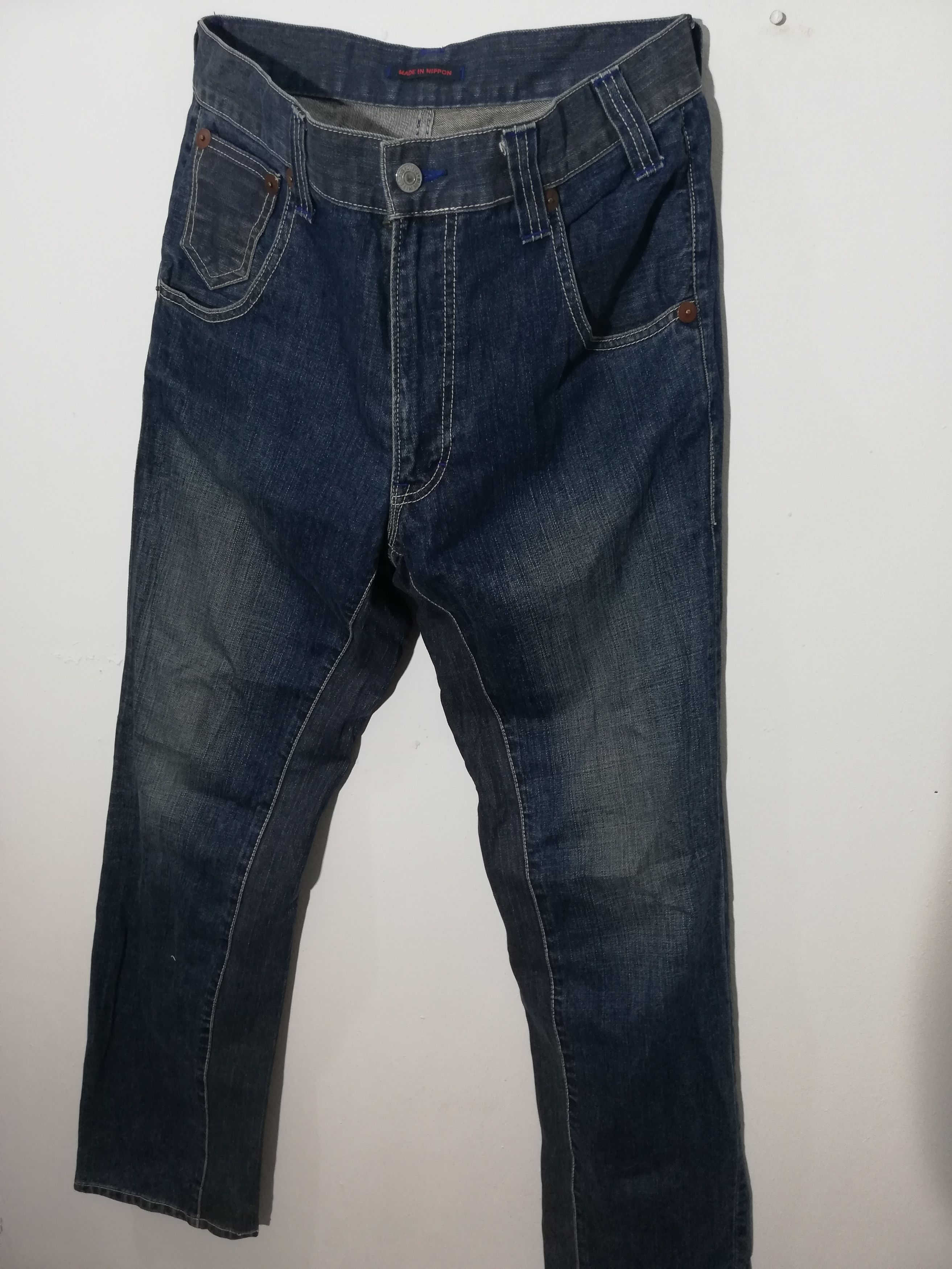 Designer × Japanese Brand Blue Way Denim Jeans Made In Japan Size US 34 / EU 50 - 3 Thumbnail