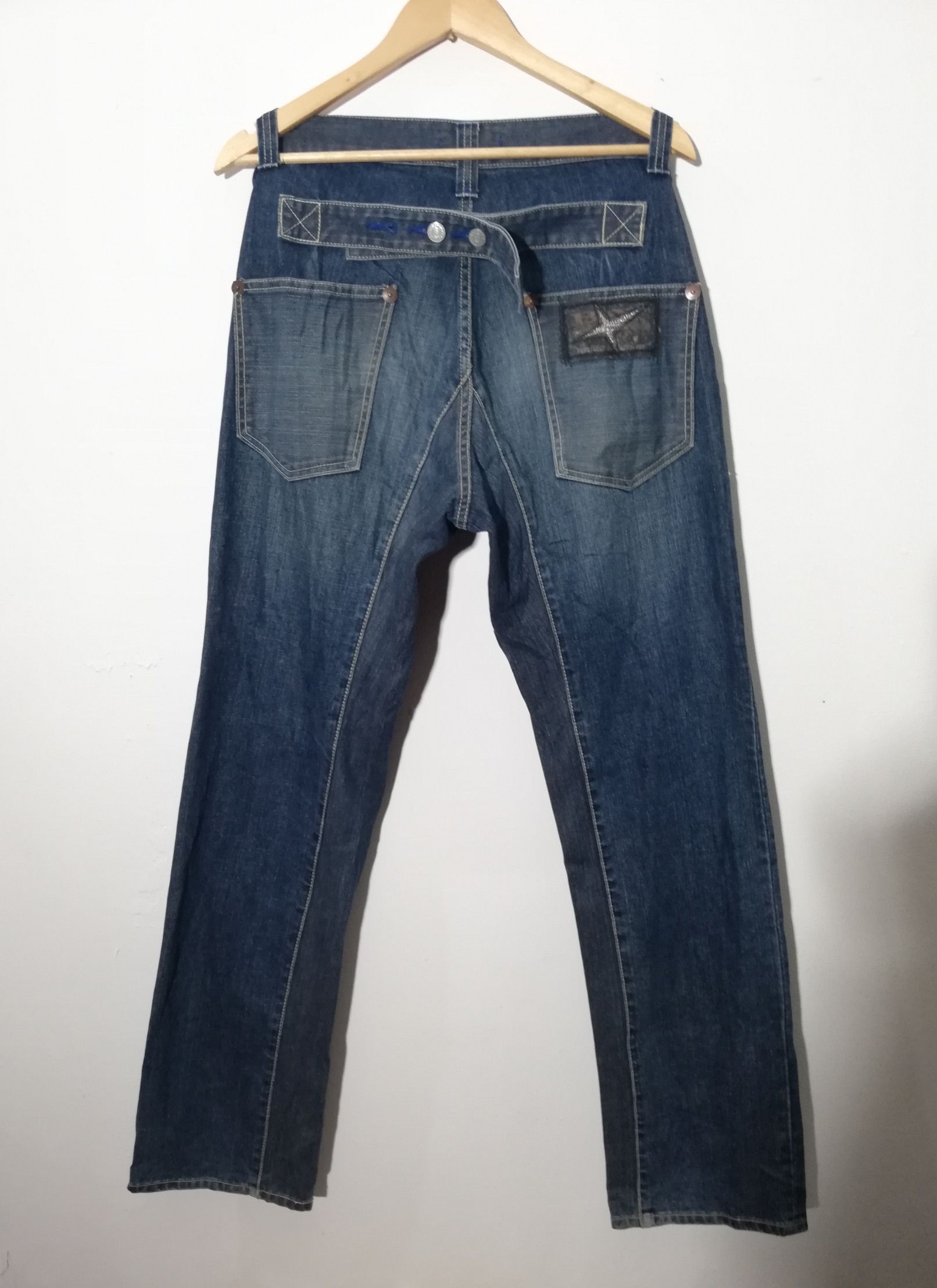 Designer × Japanese Brand Blue Way Denim Jeans Made In Japan Size US 34 / EU 50 - 2 Thumbnail