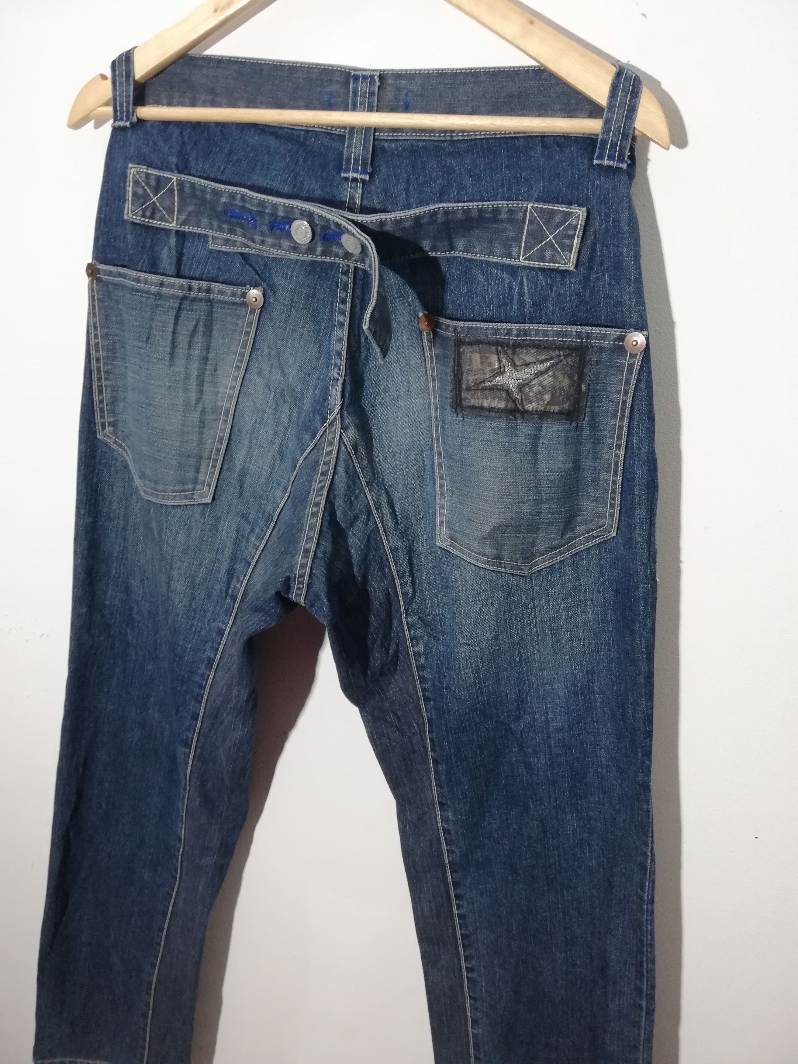 Designer × Japanese Brand Blue Way Denim Jeans Made In Japan Size US 34 / EU 50 - 6 Thumbnail