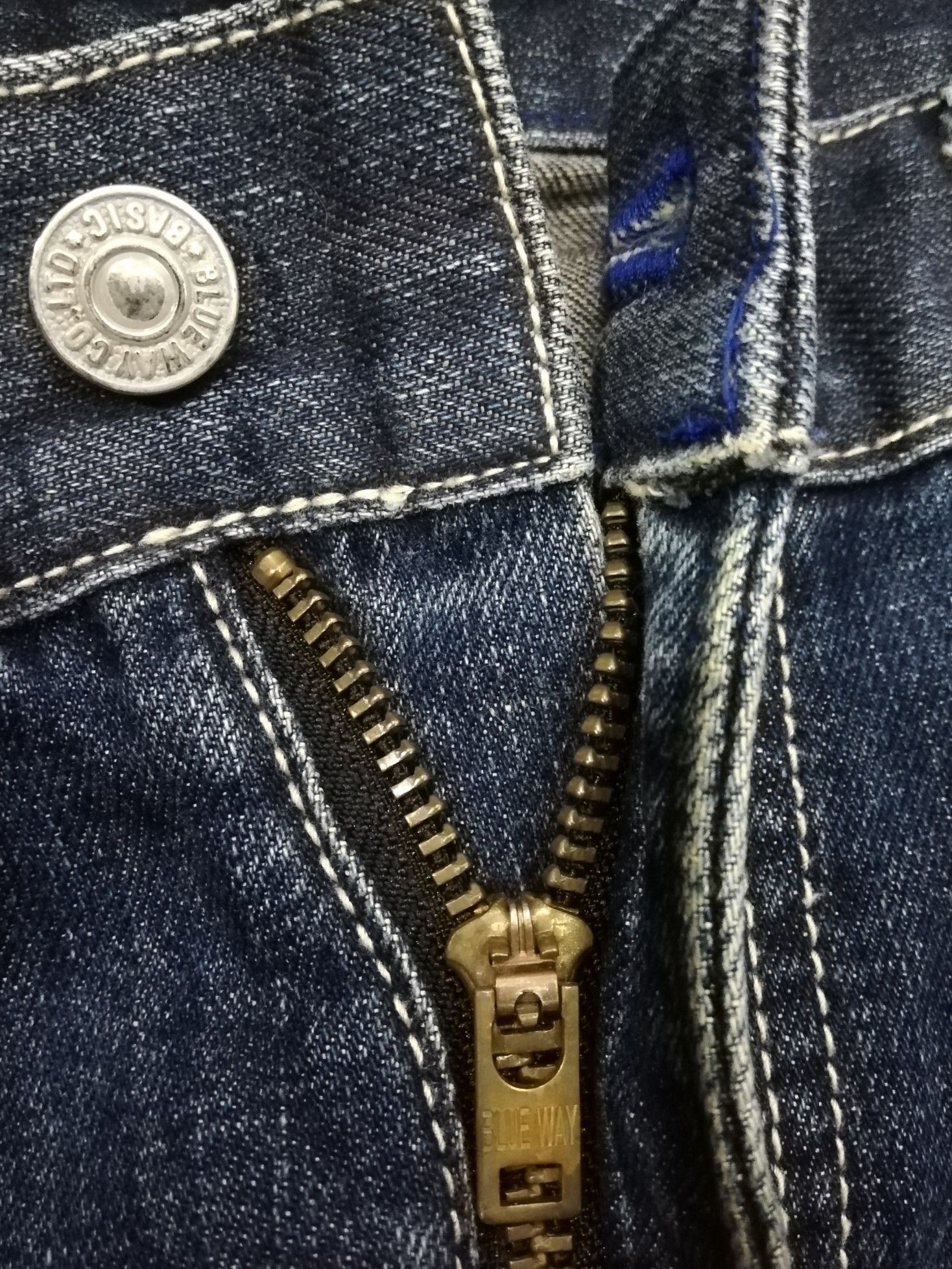 Designer × Japanese Brand Blue Way Denim Jeans Made In Japan Size US 34 / EU 50 - 4 Thumbnail