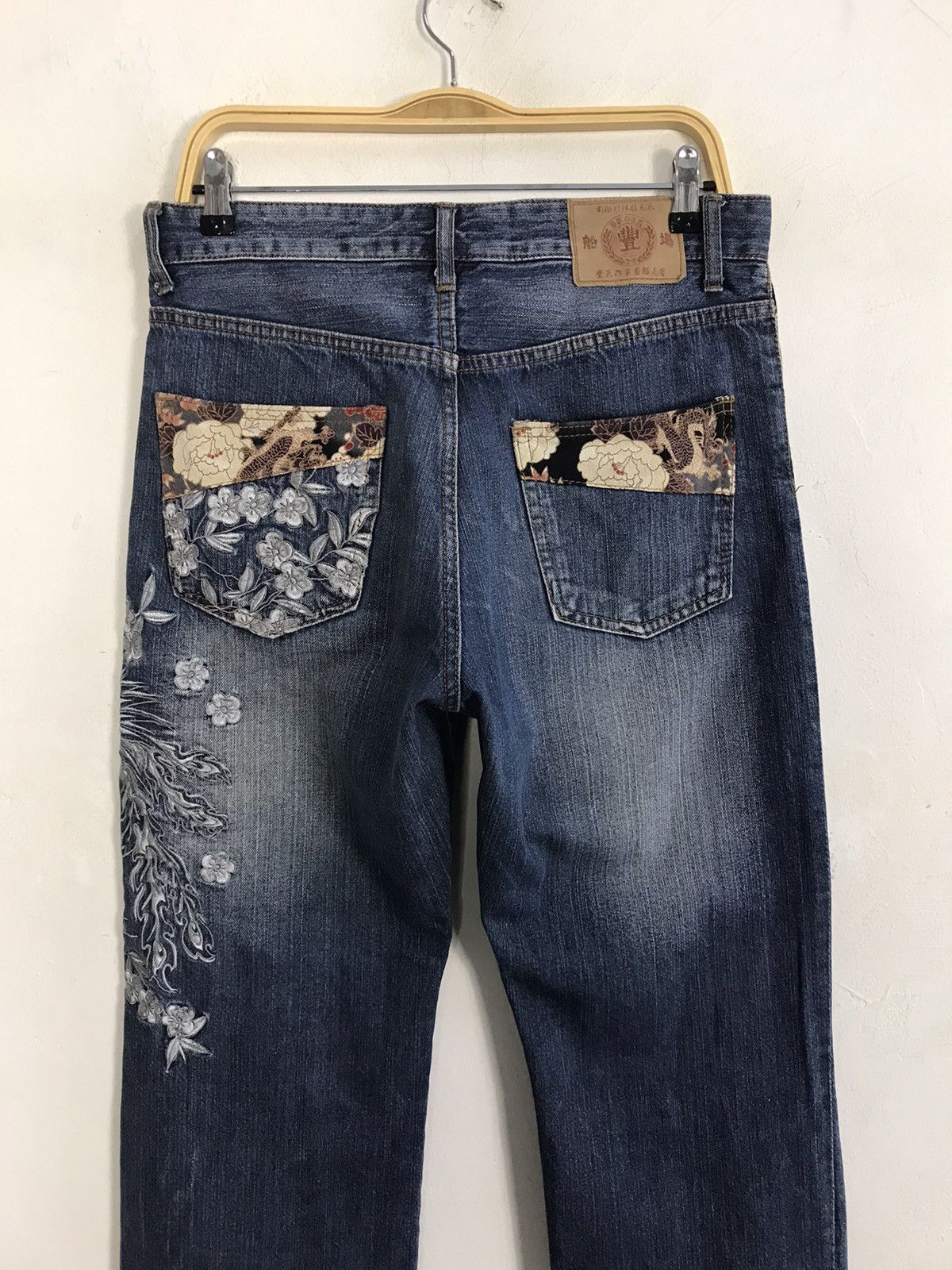 Japanese Brand Vintage Japanese Brand Embroidery Phoenix Design Size US 32 / EU 48 - 10 Thumbnail