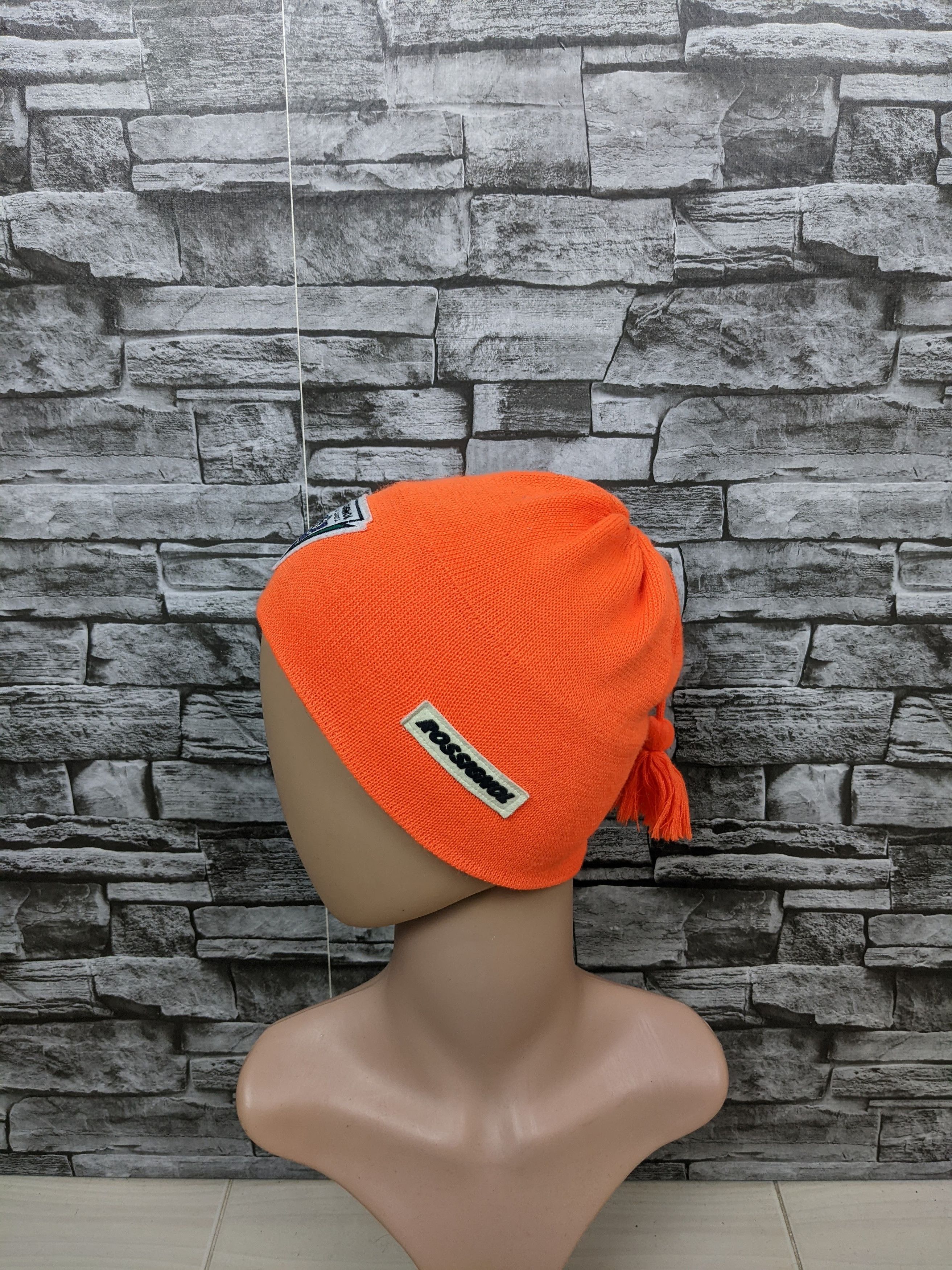 Japanese Brand Vintage Rossignol Japan Beanie Hat Cap Snowcap Size ONE SIZE - 2 Thumbnail