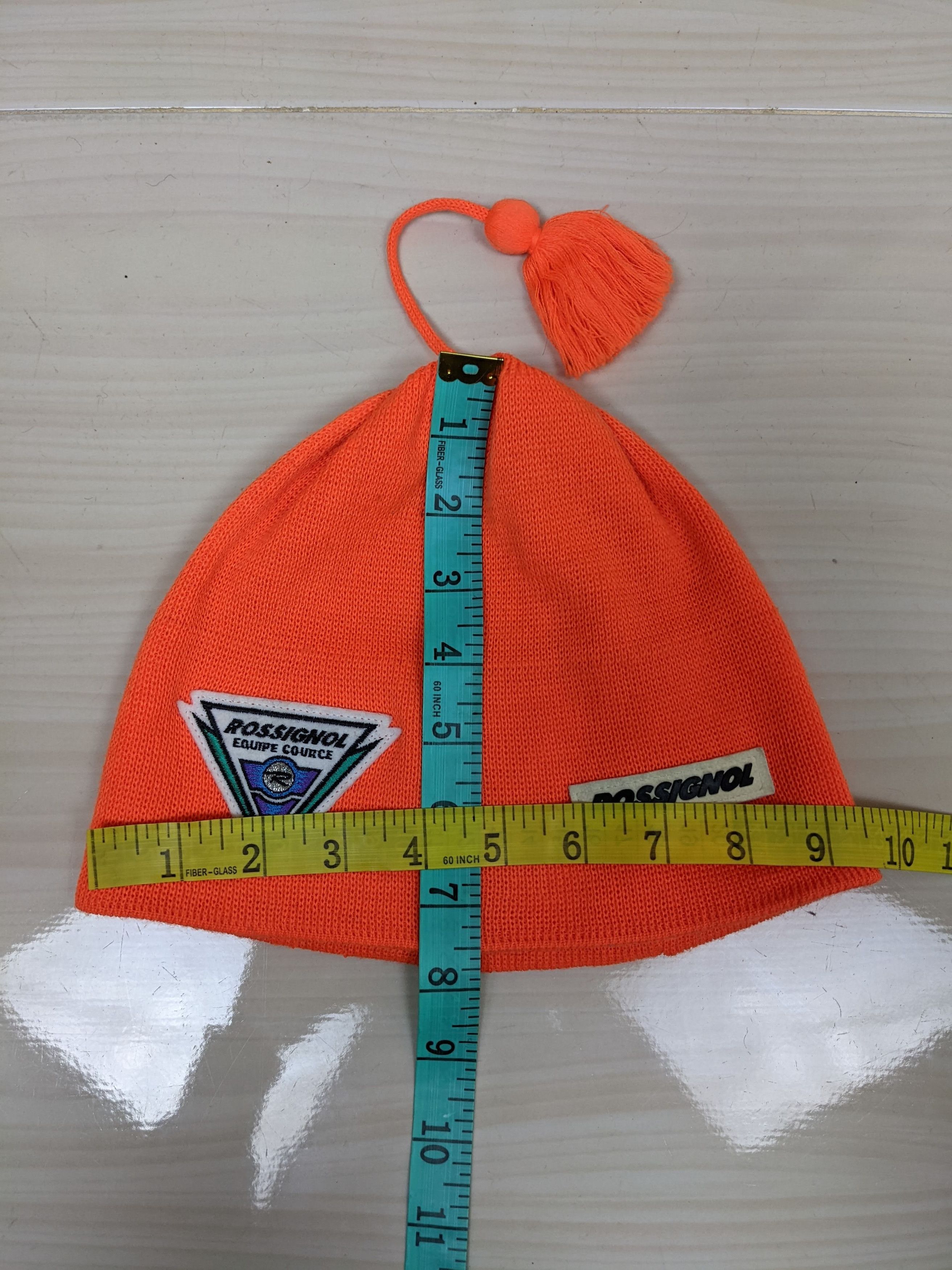 Japanese Brand Vintage Rossignol Japan Beanie Hat Cap Snowcap Size ONE SIZE - 6 Thumbnail