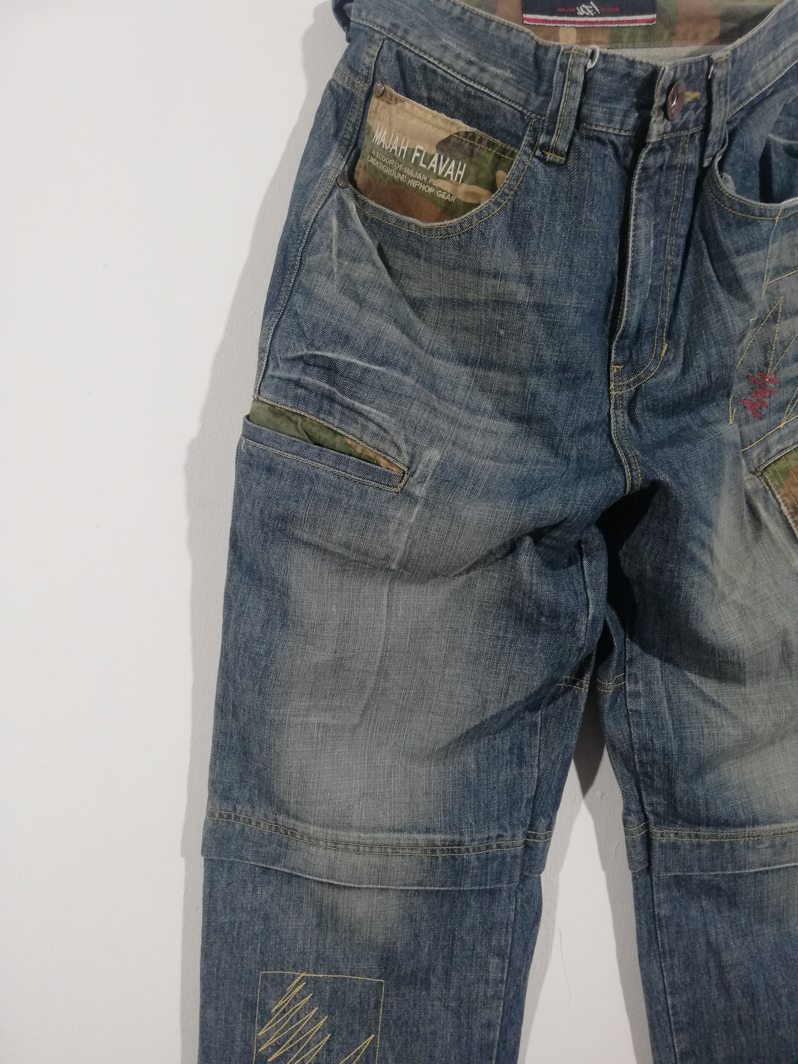 Other Majah Flavah Underground Hiphop Gear Jeans Size US 32 / EU 48 - 3 Thumbnail
